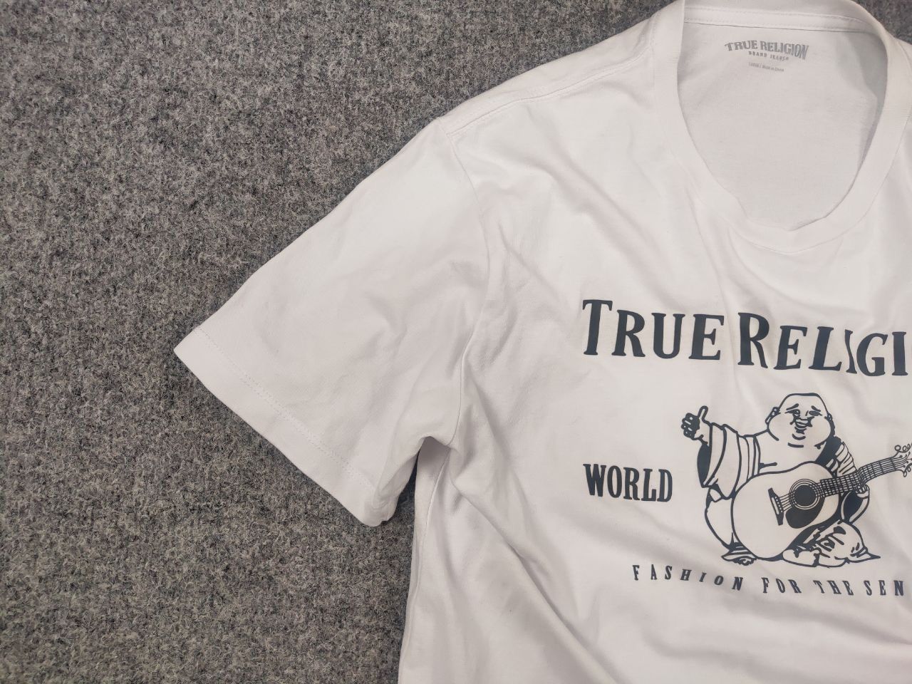 True Religion True Religion Buddha Ss Tee print Vintage Supreme Style Y2K Size US L / EU 52-54 / 3 - 3 Thumbnail