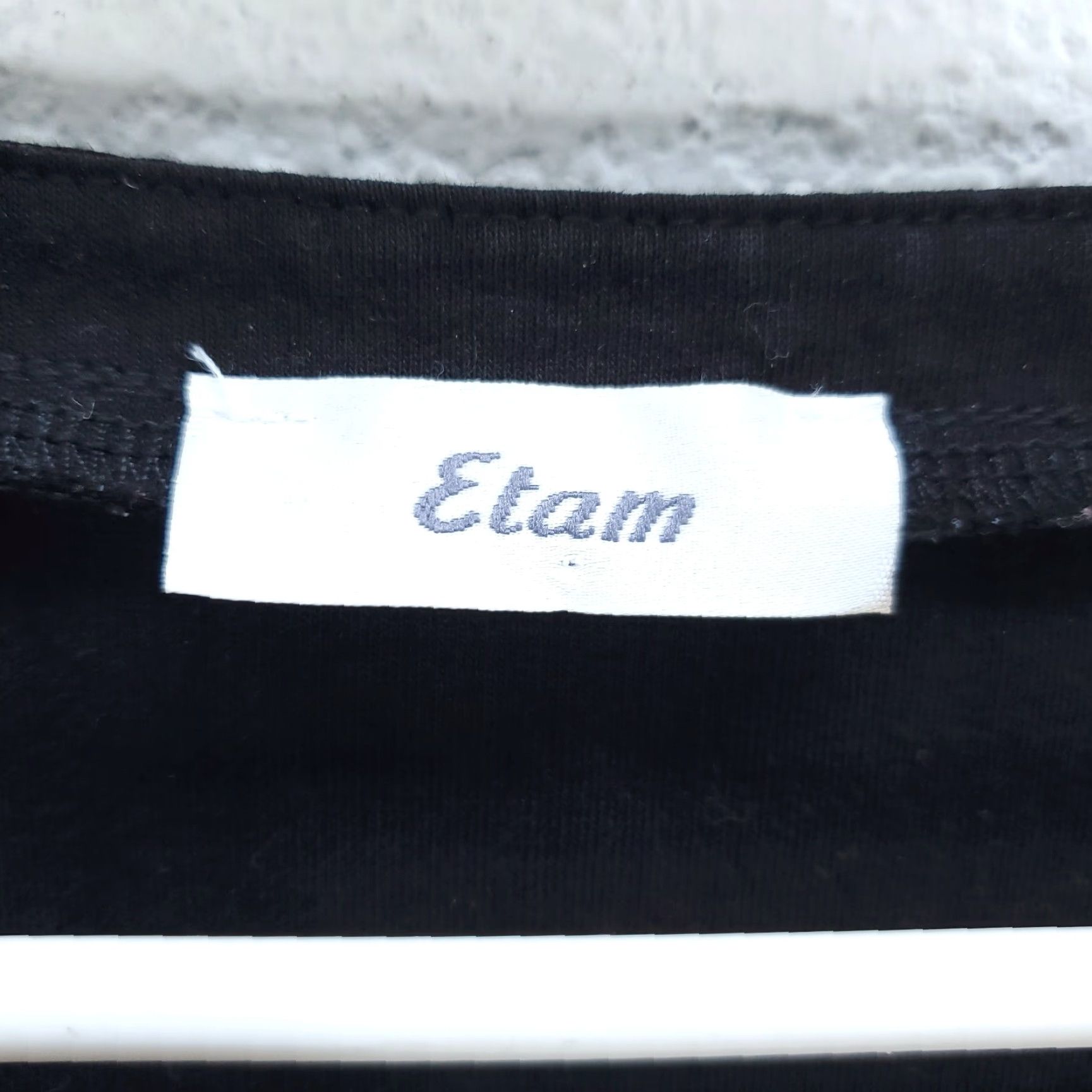 Vintage VINTAGE Etam Women's Sleep Shirt Black Long Sleeve 3/4 BUTTONS SZ 38 Angel Top Mens Womens Girls Size XS / US 0-2 / IT 36-38 - 5 Thumbnail