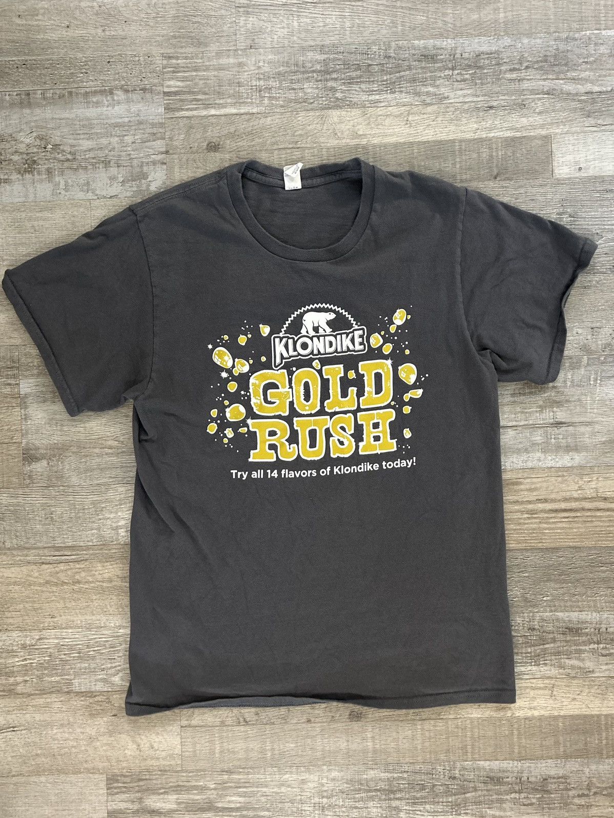 Vintage Vintage Y2K RARE Klondike Gold Rush Promo T-Shirt Tee Sz M Size US M / EU 48-50 / 2 - 1 Thumbnail