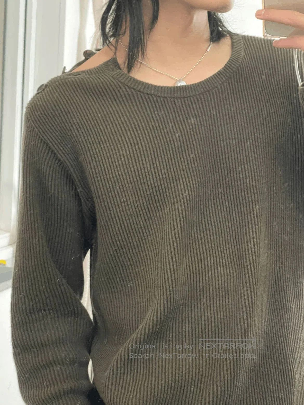 Yohji Yamamoto Sz 3 Yohji Yamamoto Pour Homme Knitwear Sweater. Size US L / EU 52-54 / 3 - 6 Thumbnail