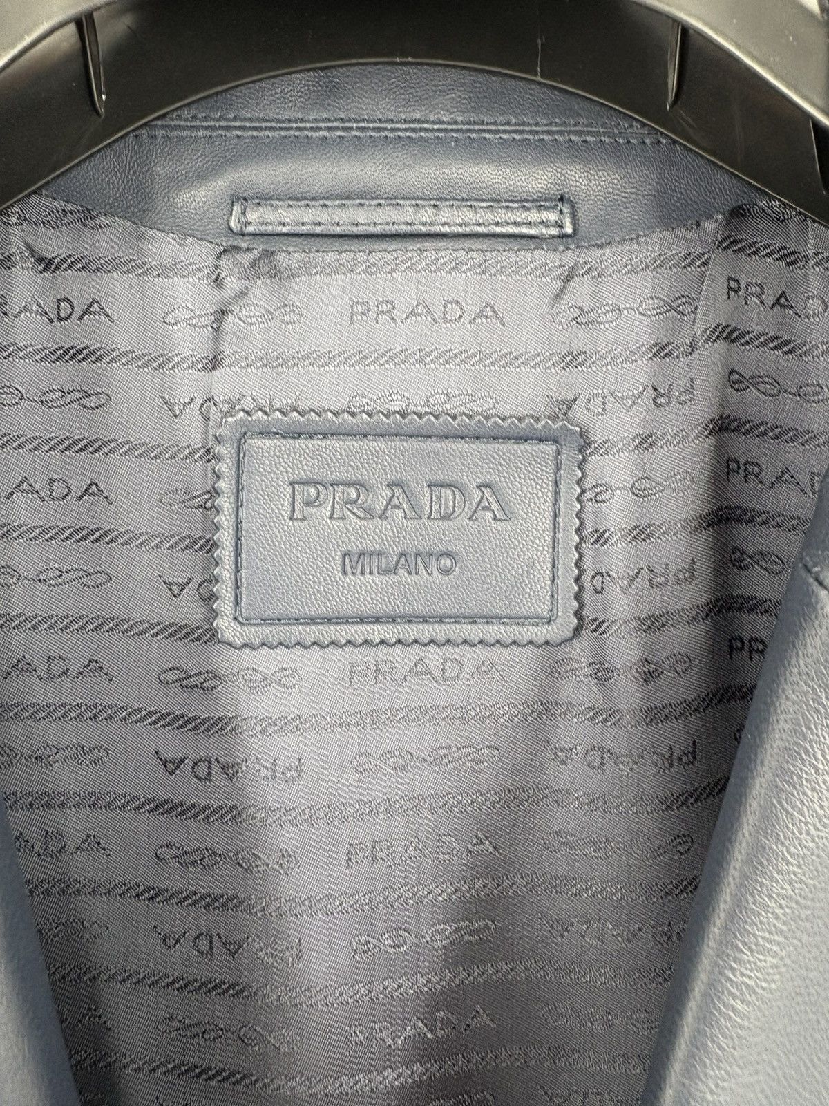 Prada Prada x Raf Simons Leather Lambskin Blazer Jacket Size US M / EU 48-50 / 2 - 4 Thumbnail