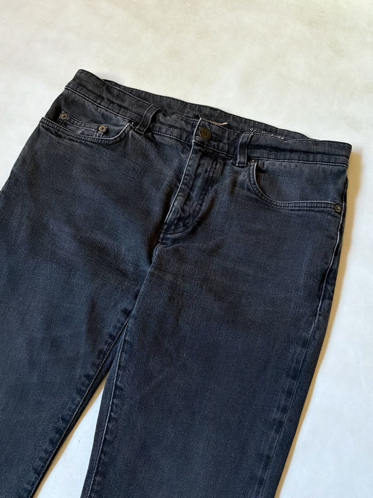 Saint Laurent Paris Saint Laurent 2015 D01 D02 Slim Skinny Jeans By Hedi Slimane Size US 32 / EU 48 - 3 Thumbnail