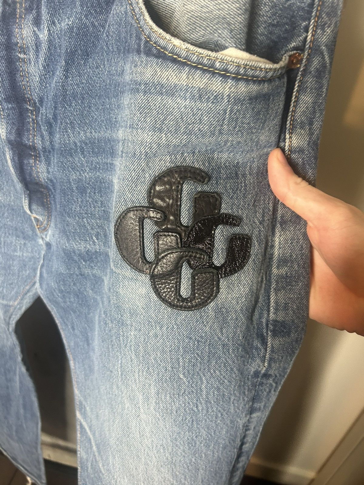 Gallery Dept. Gallery dept 20 G patch denim black/gold Size US 38 / EU 54 - 3 Thumbnail