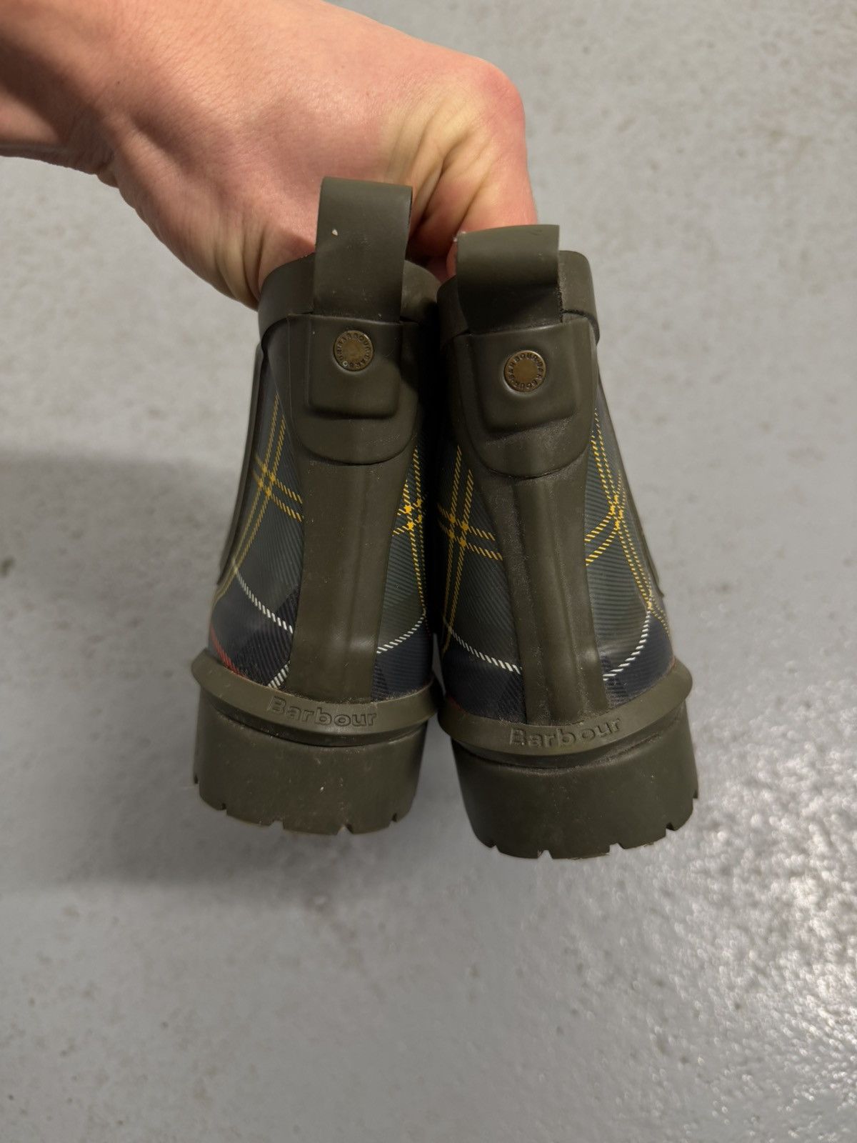 Barbour Barbour Rubber Rain Boots Size US 8 / IT 38 - 8 Thumbnail
