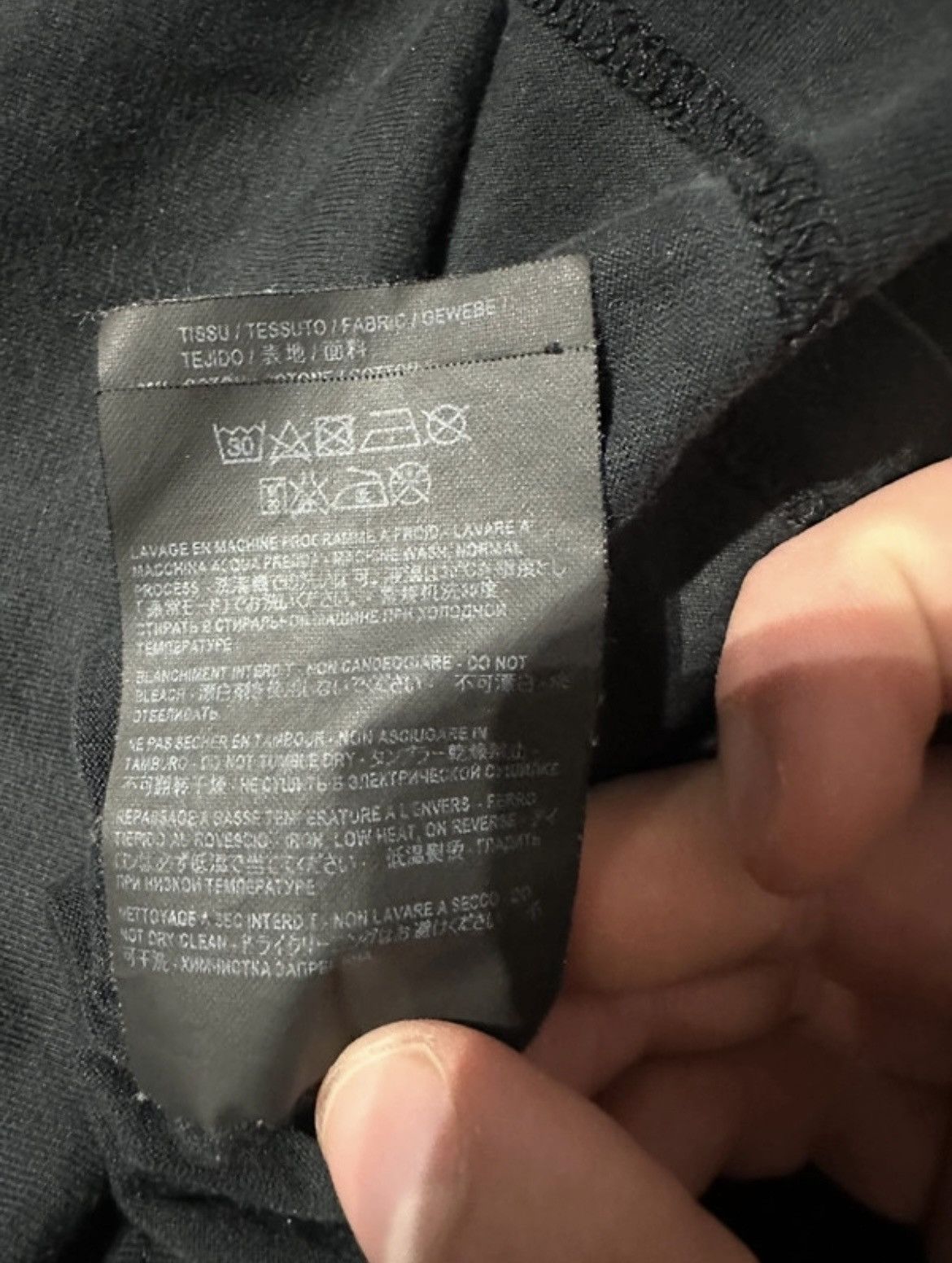 Saint Laurent Paris Saint laurent paris center logo tee Size US M / EU 48-50 / 2 - 8 Thumbnail