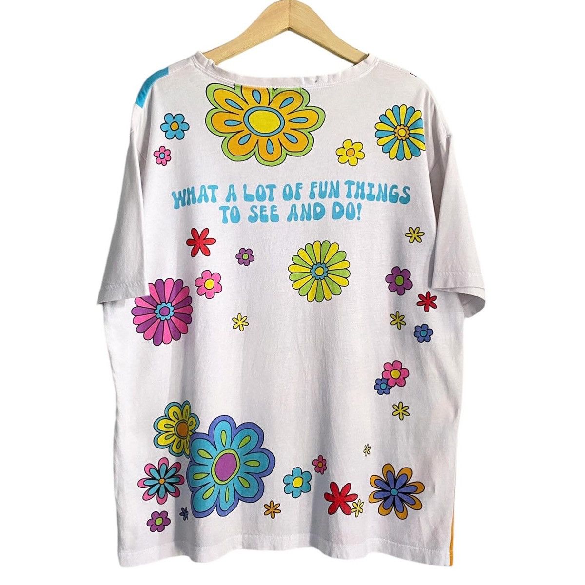 Disney × Mickey Mouse × Vintage Rare Tokyo Disney Resort Mickey Mouse Flower Hippies Size US L / EU 52-54 / 3 - 2 Thumbnail