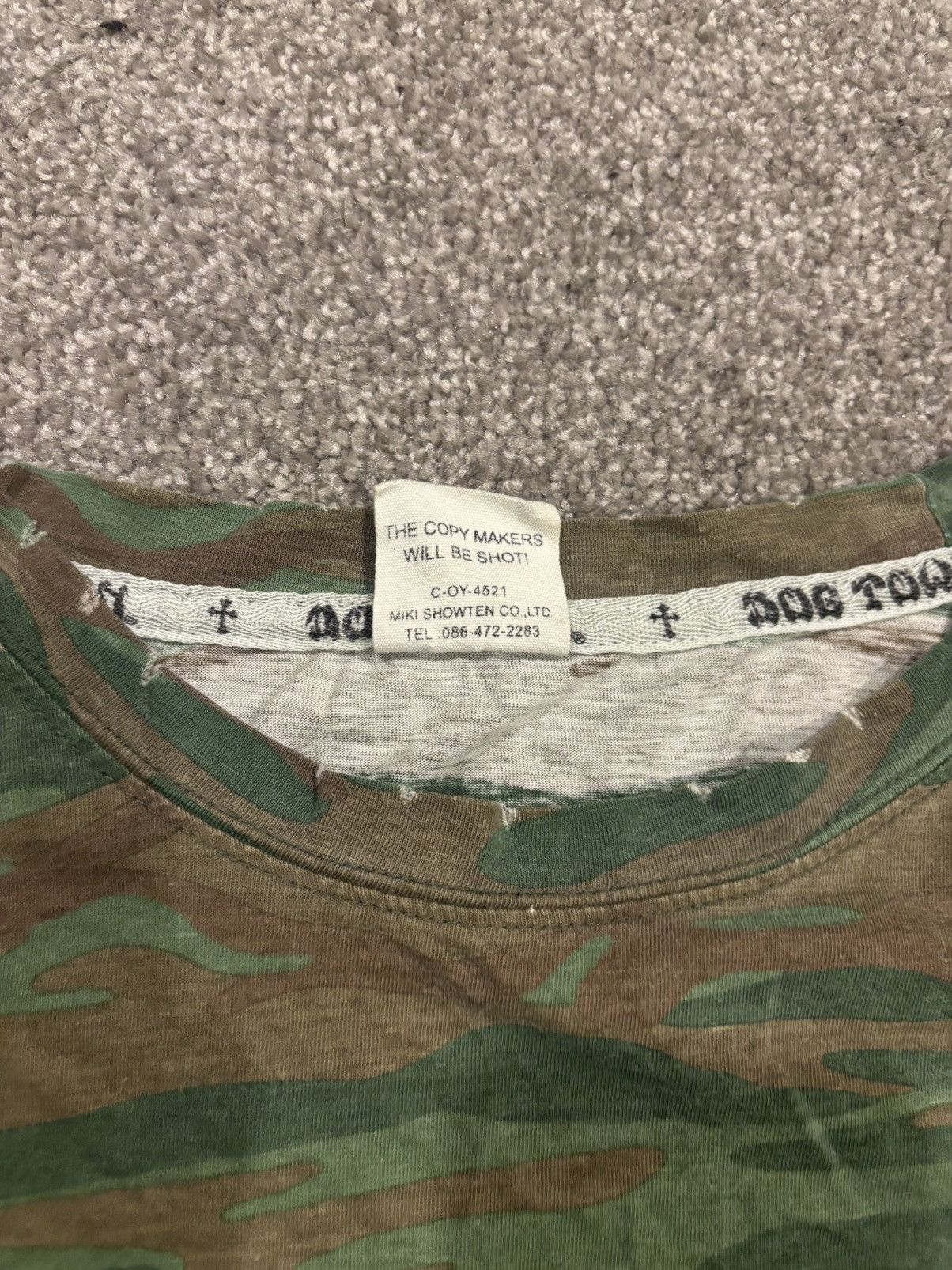 Dogtown DOGTOWN Black Dragon Camo T-Shirt Size US XL / EU 56 / 4 - 5 Thumbnail
