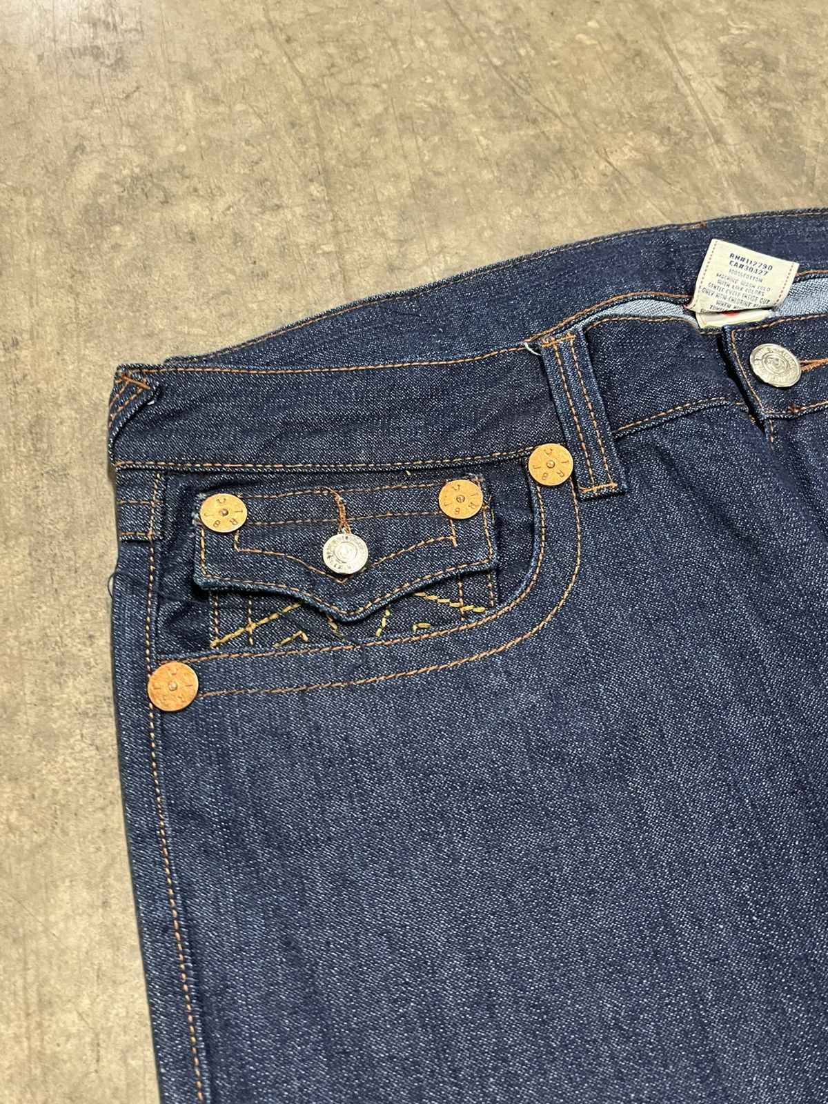 True Religion × Vintage True religion baggy fit thick stitching denim NWT RARE Size US 40 / EU 56 - 11 Thumbnail