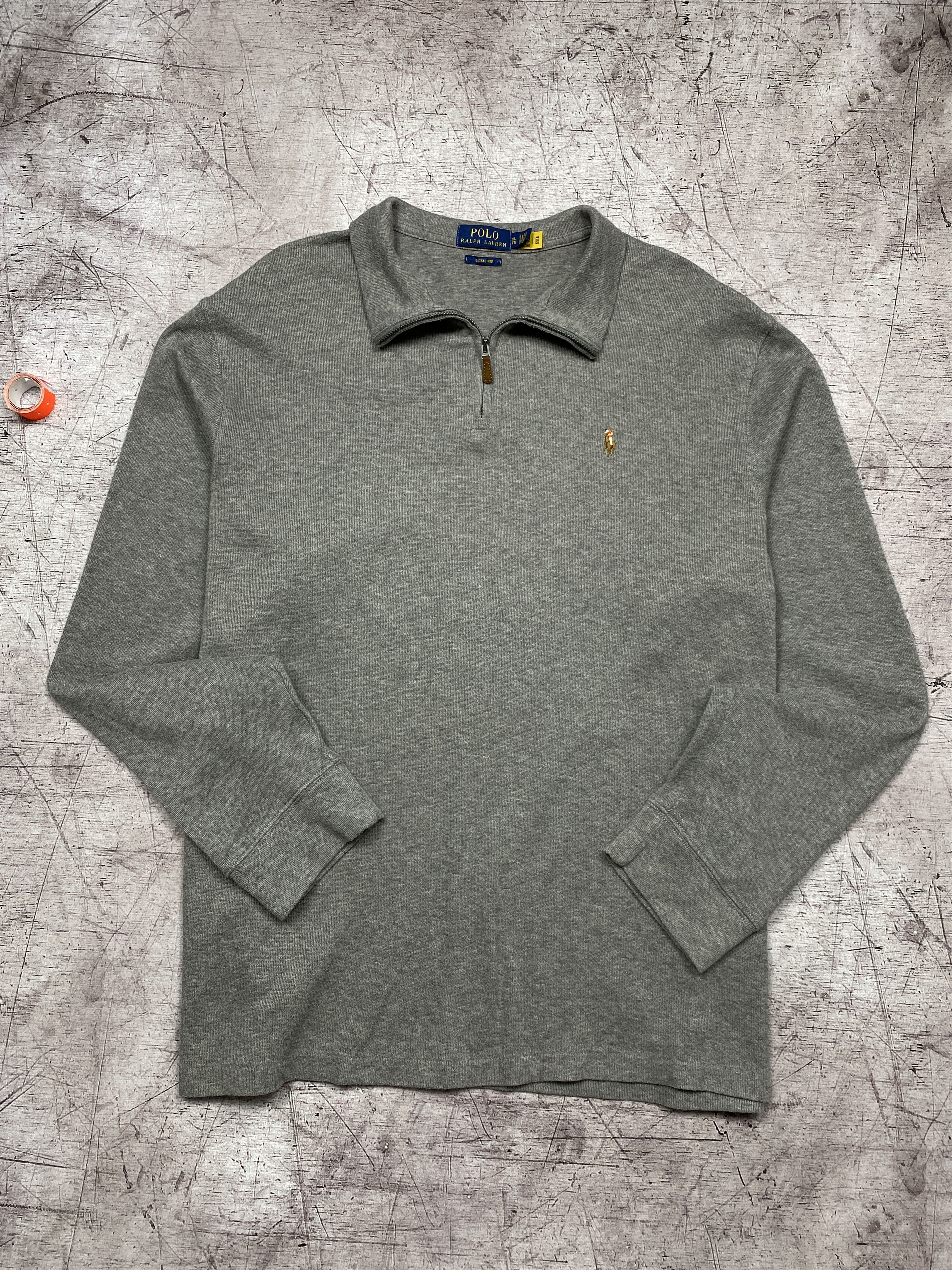 Polo Ralph Lauren Polo Ralph Lauren Vintage 1/4 Zip Sweatshirt Size US XL / EU 56 / 4 - 1 Thumbnail