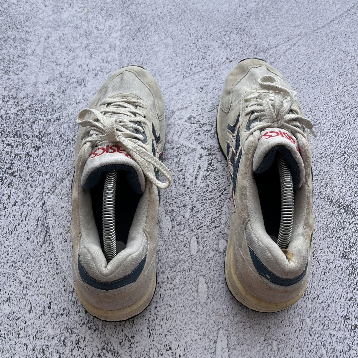 Asics × Vintage Rare Asics Gel Vintage 90s White Blue Made In Korea Size US 10 / EU 43 - 5 Thumbnail