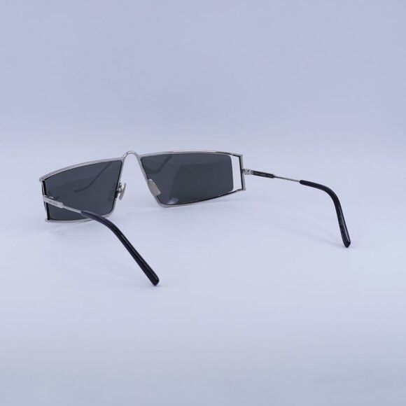 Saint Laurent Paris 🕶️ New Saint Laurent SL606 002 Silver Sunglasses Size ONE SIZE - 6 Thumbnail