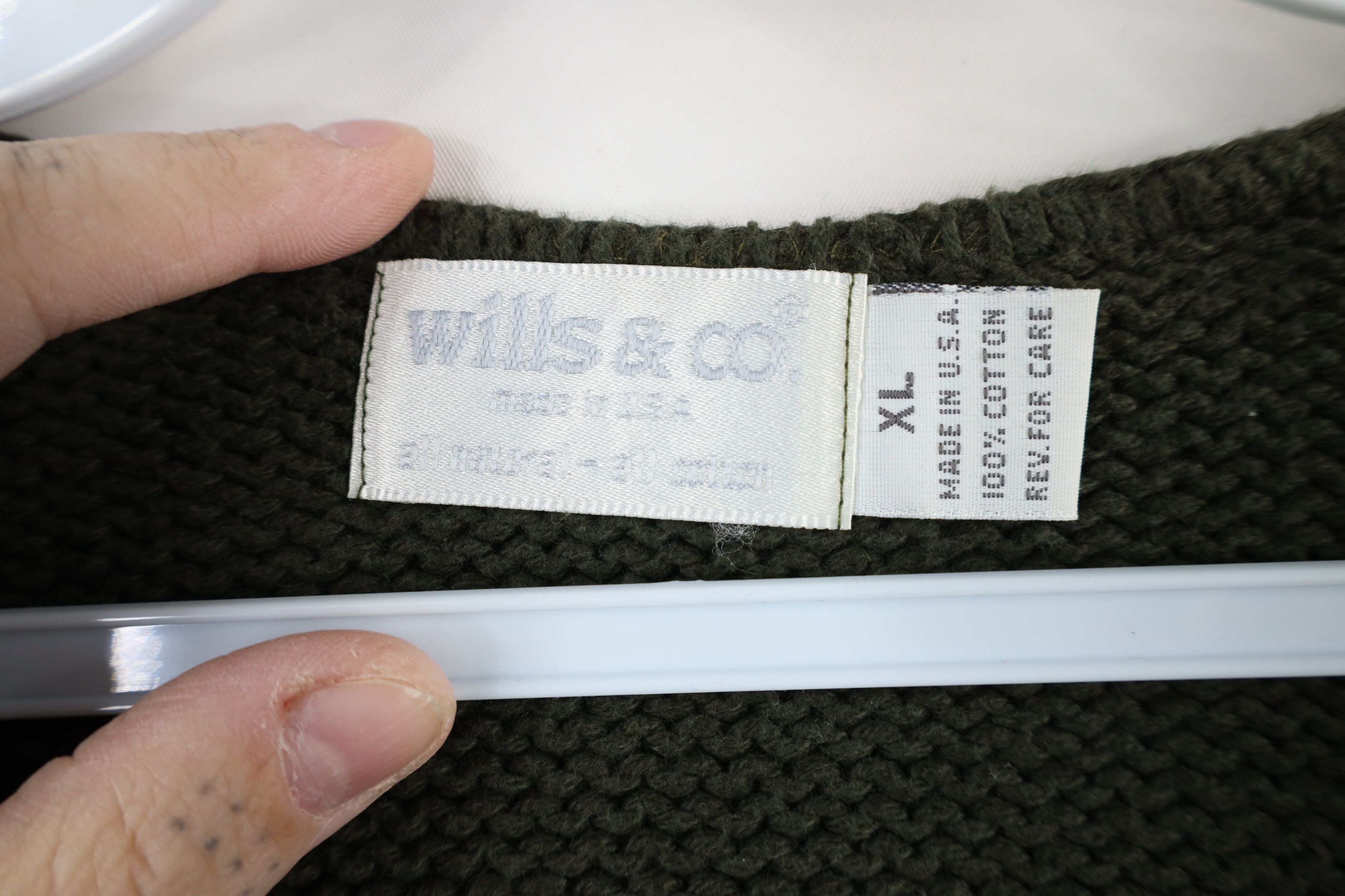 Vintage Vintage 90s Streetwear Marled Cotton Knit Sweater Vest USA Size US XL / EU 56 / 4 - 5 Thumbnail