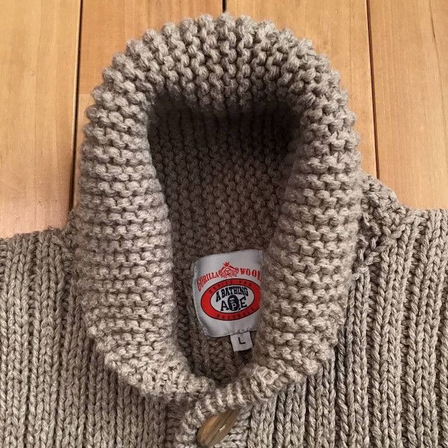 Bape × Nigo BAPE APE HEAD knit cardigan a bathing ape NIGO Size US L / EU 52-54 / 3 - 6 Thumbnail