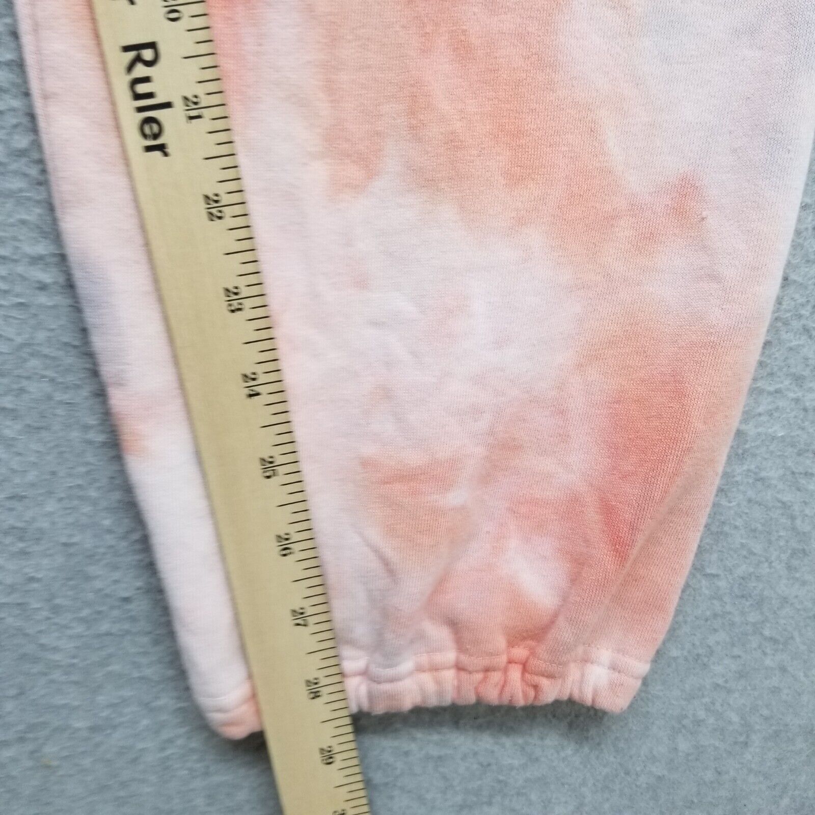 Other Clickbait Pants Womens Tie Dye Pockets Spell Out Logo Jogger Size 28" / US 6 / IT 42 - 8 Thumbnail
