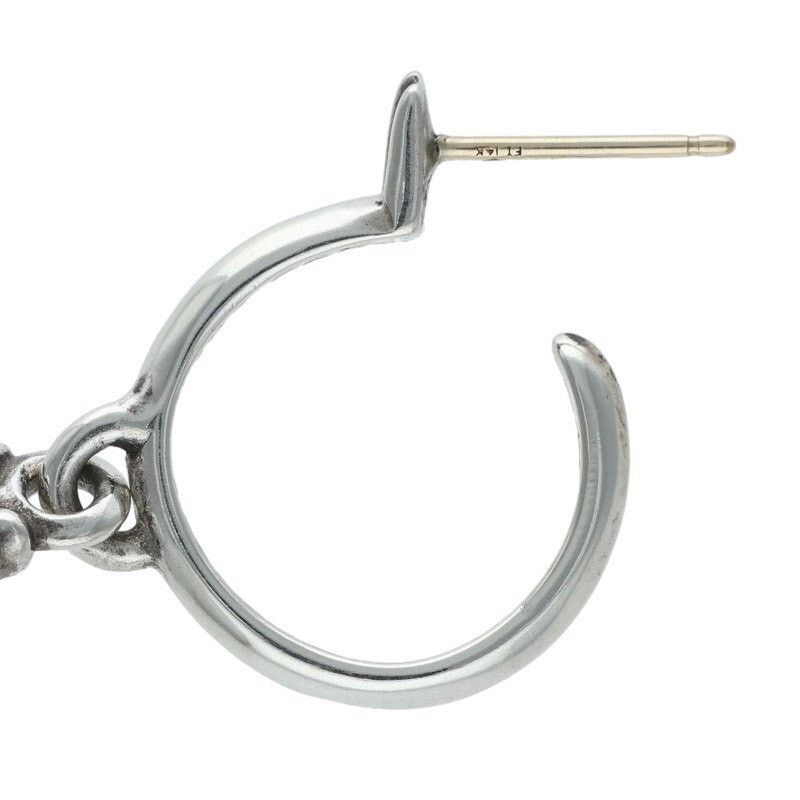 Chrome Hearts Chrome Hearts No5 Dagger Hoop Silver Earring Size ONE SIZE - 3 Thumbnail