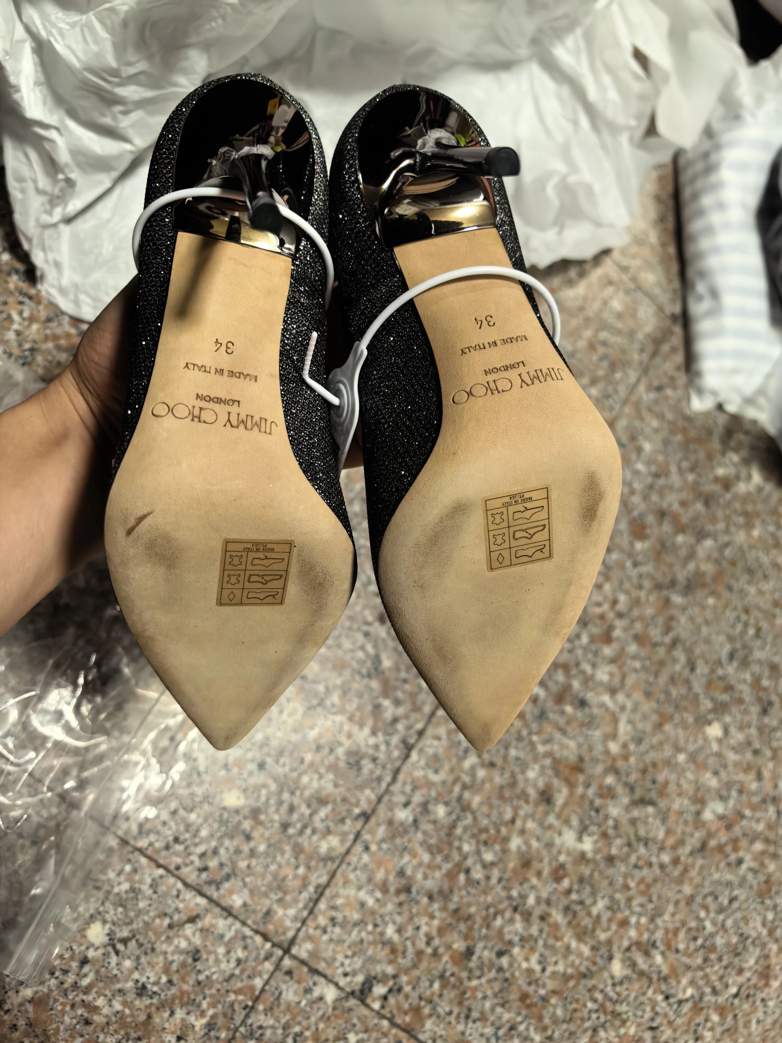 Jimmy Choo Jimmy Choo Women's Heels 34 (Tried On Once) Size US 4 / IT 34 - 5 Thumbnail