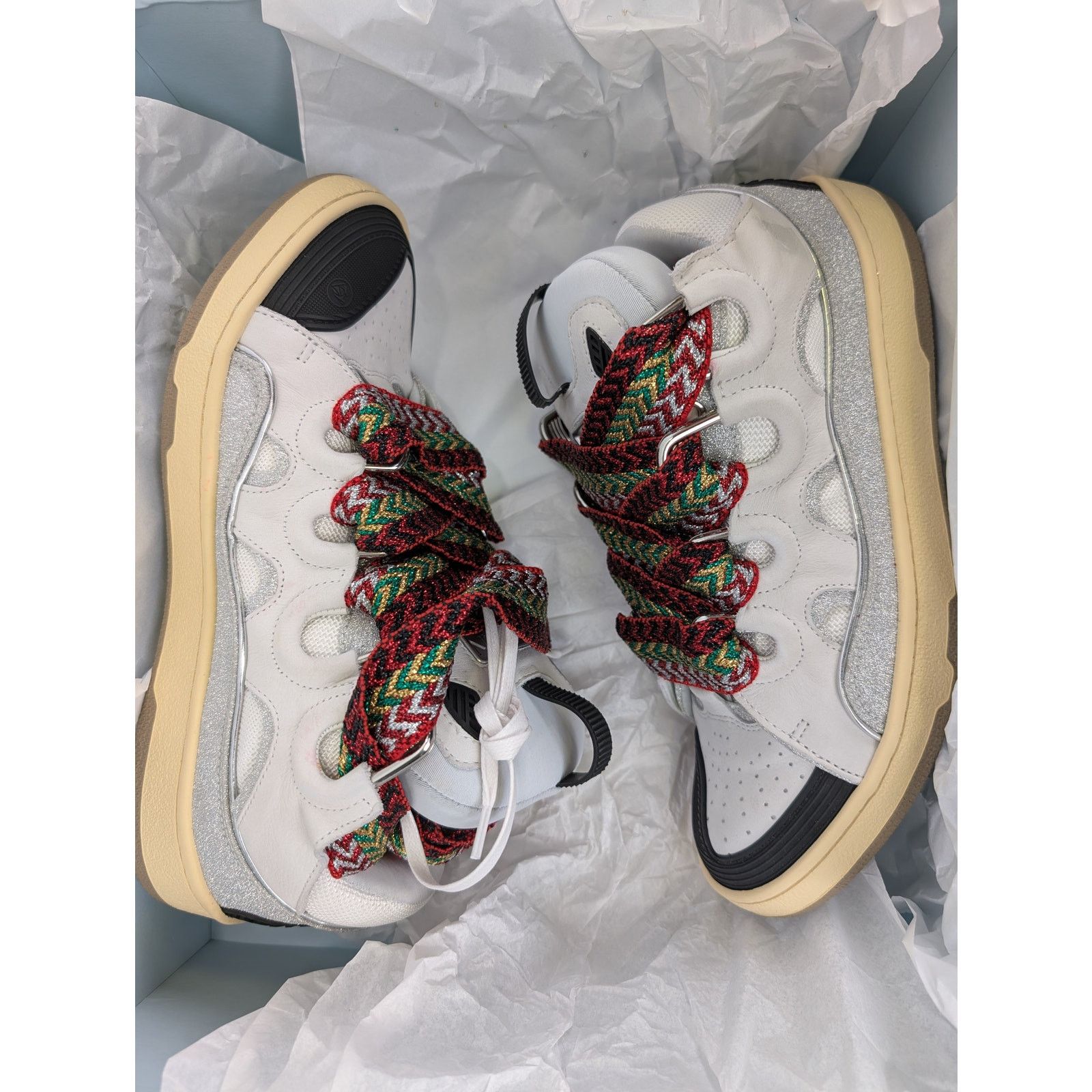 Lanvin o1rshd1 Curb Sneakers in Multicolor Size US 9 / EU 42 - 14 Thumbnail