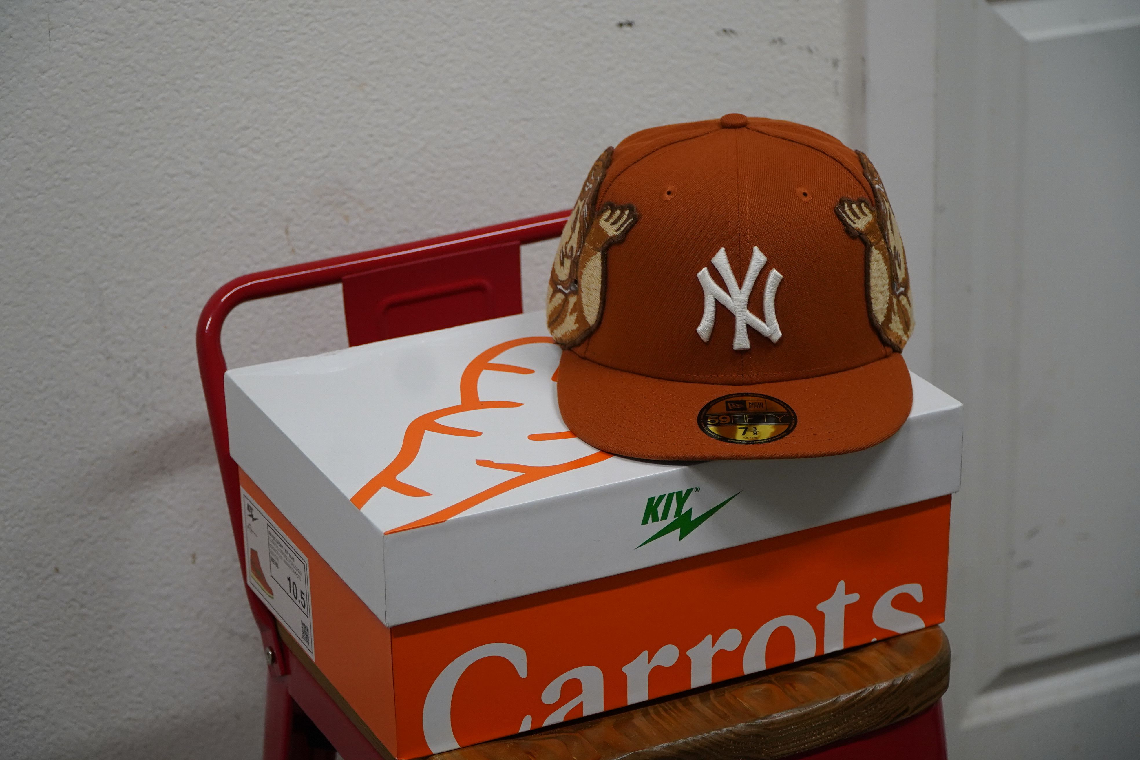 New Era Jon Stan New York Yankees Fitted W/ Angel Patch | Grailed