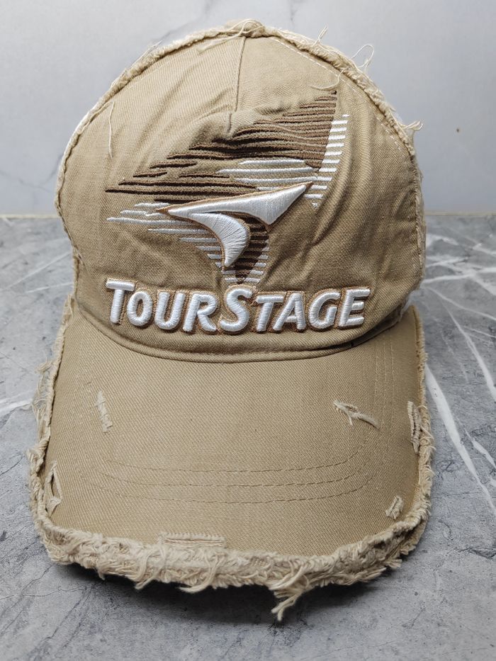 Vintage Vintage TourStage Golf Distressed Cap Hat Size ONE SIZE - 2 Thumbnail