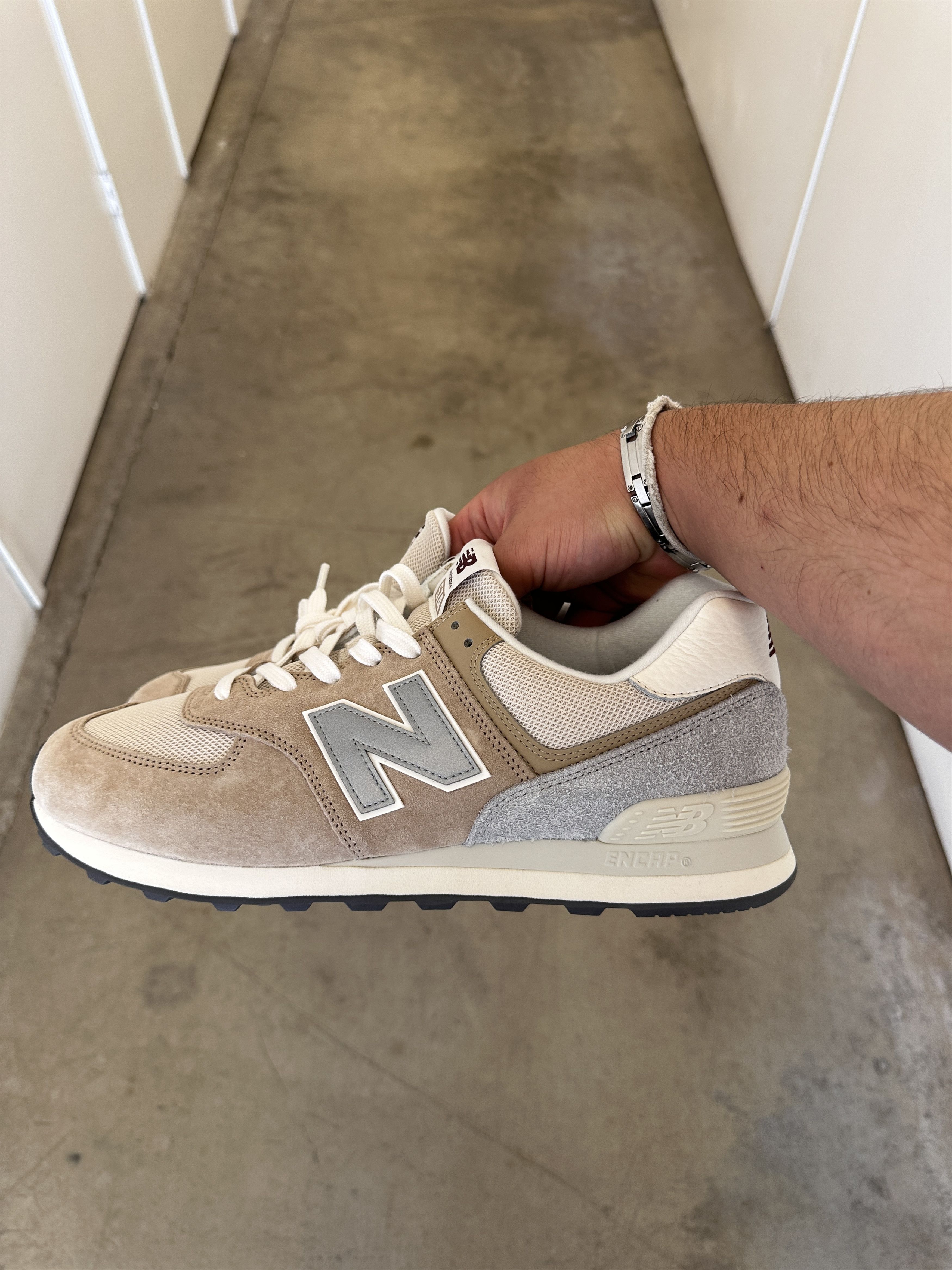 image of New Balance 574 Classic Collection. 800 Shoes in Grey, Men's (Size 13)