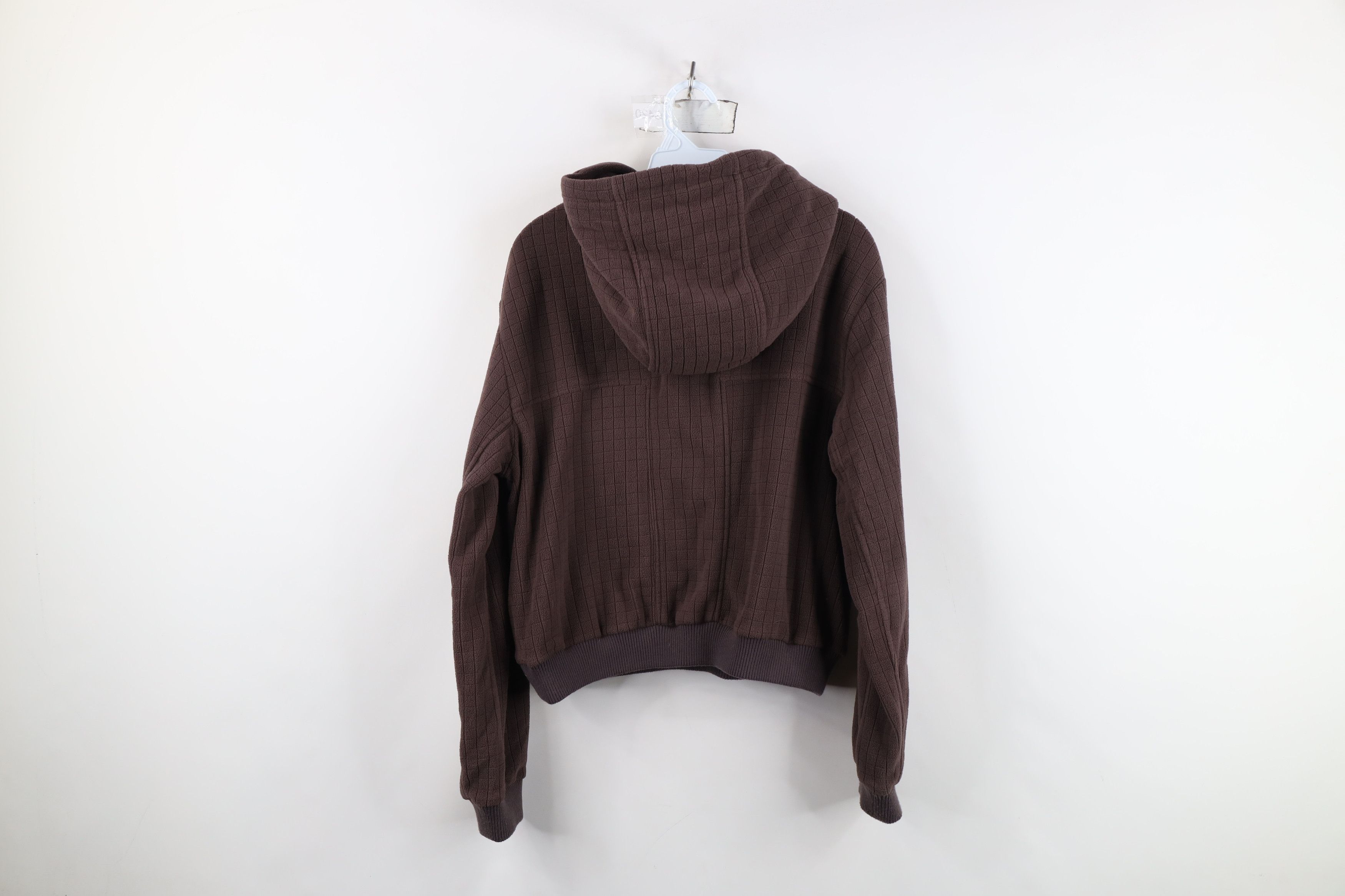 Vintage Beardedgoat Spell Out Sierra Fleece Hoodie Sweatshirt Brown Size M / US 6-8 / IT 42-44 - 11 Thumbnail