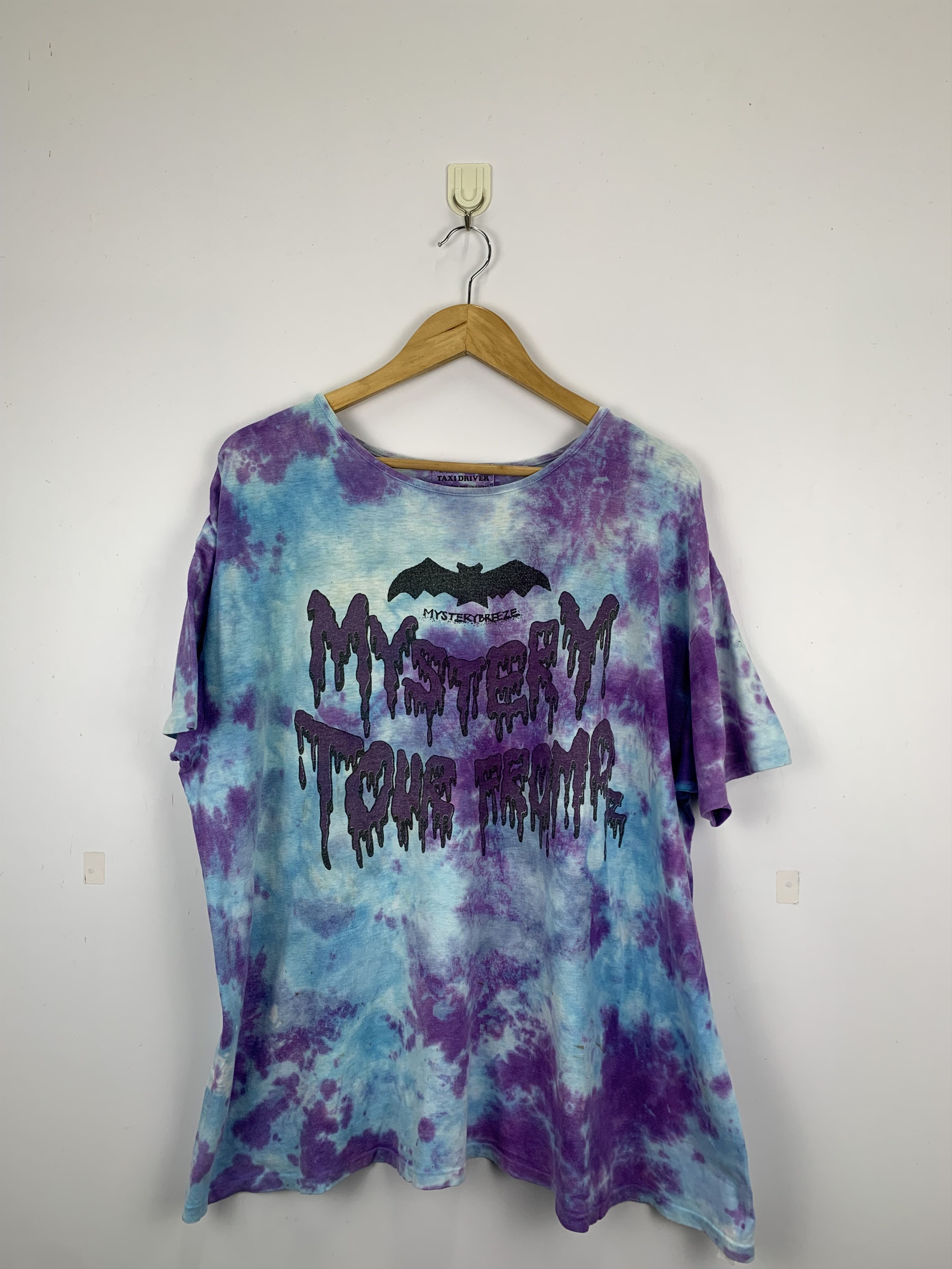 Vintage Vintage Taxi Driver Tie Dye T Shirt TA0037 Size US L / EU 52-54 / 3 - 1 Thumbnail