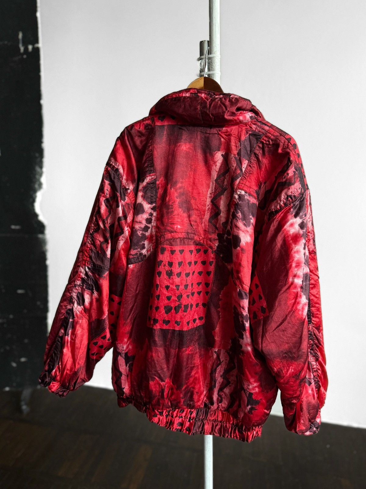 Other Numero Uno Retro Ski Jacket Red Patterned Vintage Snow Size US XL / EU 56 / 4 - 2 Thumbnail