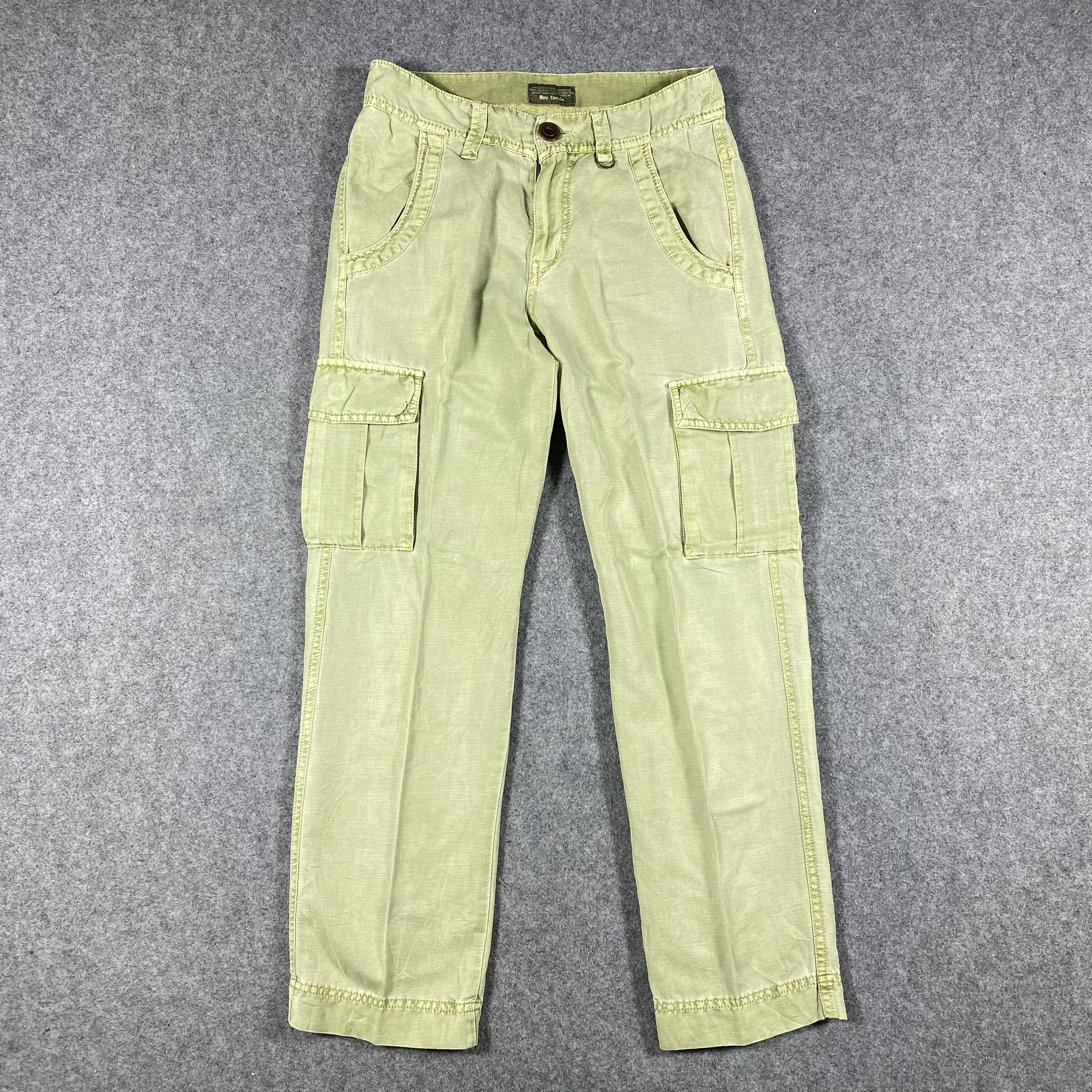 Japanese Brand Japanese Brand Ray Cassin Faded Multipocket Cargo Pants Size US 28 / EU 44 - 1 Thumbnail