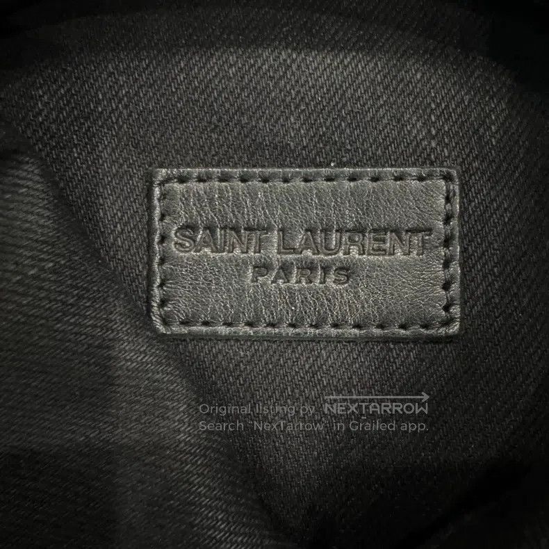 Saint Laurent Paris Saint Laurent Paris Original Brushed Black Washed Basic De Size US S / EU 44-46 / 1 - 3 Thumbnail