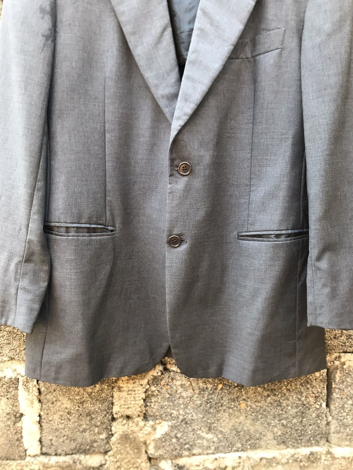 Gianfranco Ferre × Vintage ⚡️Vintage Gianfranco Ferre Studio Single Breasted Blazer Size 52R - 4 Thumbnail