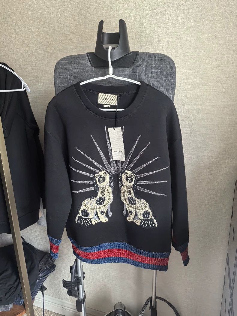 Gucci Gucci Space cotton gold thread sweatshirt 2502-Nextarrow Size US M / EU 48-50 / 2 - 1 Thumbnail