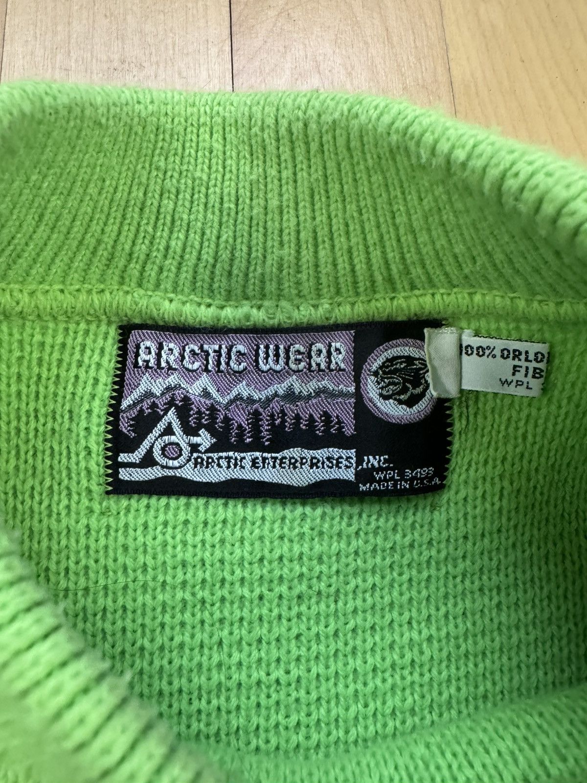 Vintage Vintage Crewneck 1990s Grand Slam Olive Knit Sweater Usa 90S Size US M / EU 48-50 / 2 - 5 Thumbnail