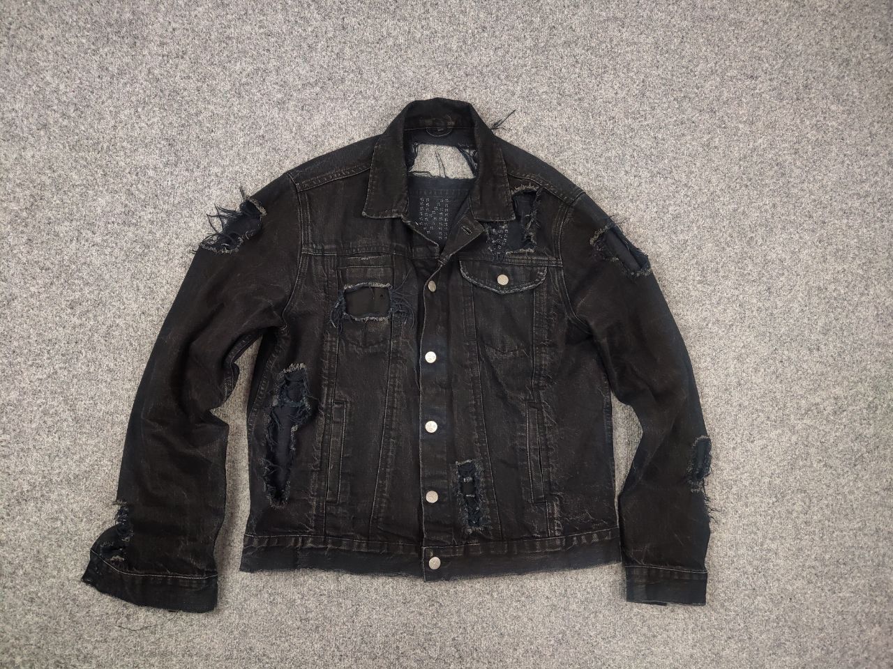 Misbhv Misbhv Design Distressed Denim sonic you Black Jacket Size US M / EU 48-50 / 2 - 4 Thumbnail