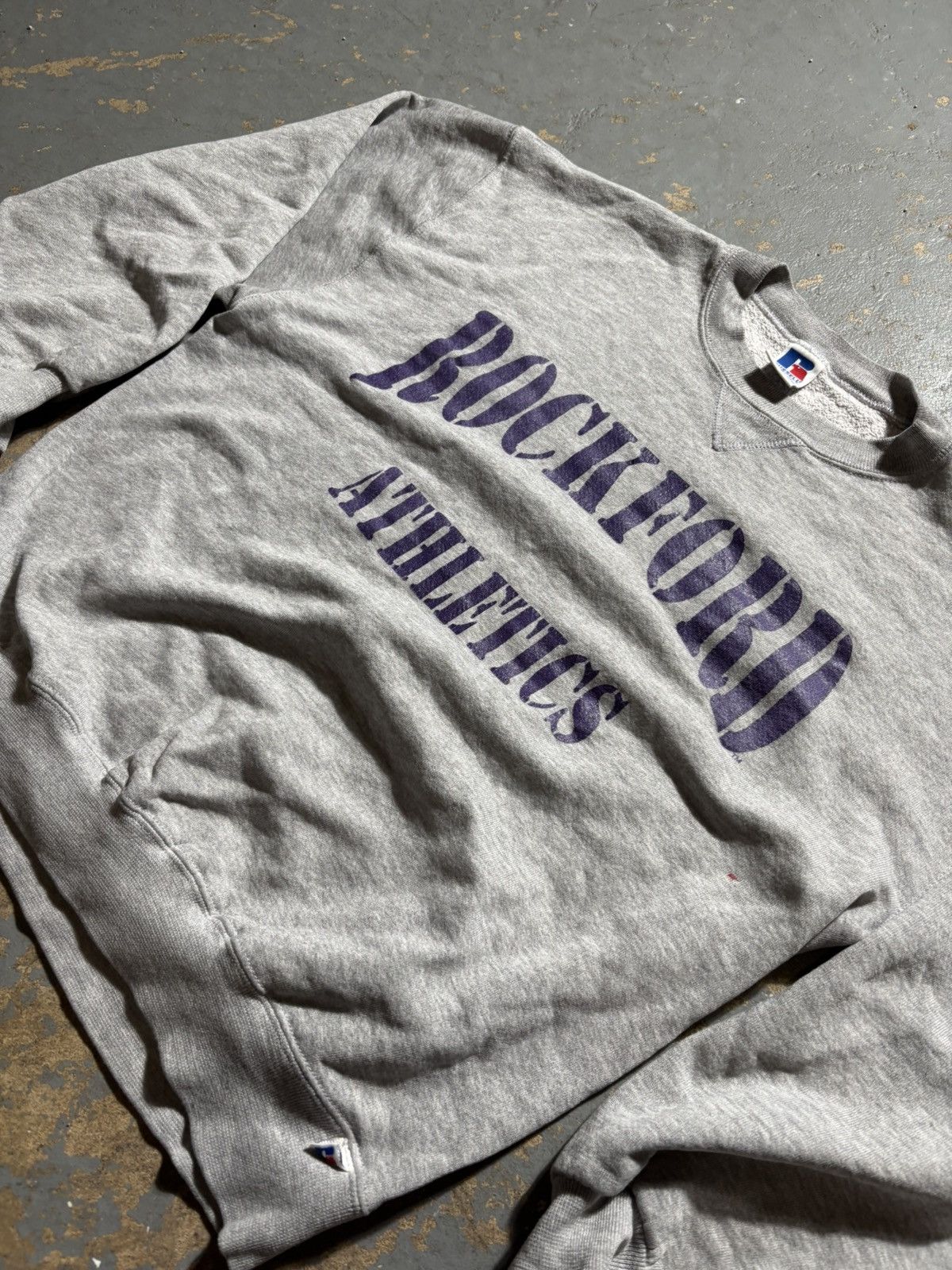 Russell Athletic × Vintage Rockford athletics Russell athletic crewneck sweatshirt Size US M / EU 48-50 / 2 - 3 Thumbnail