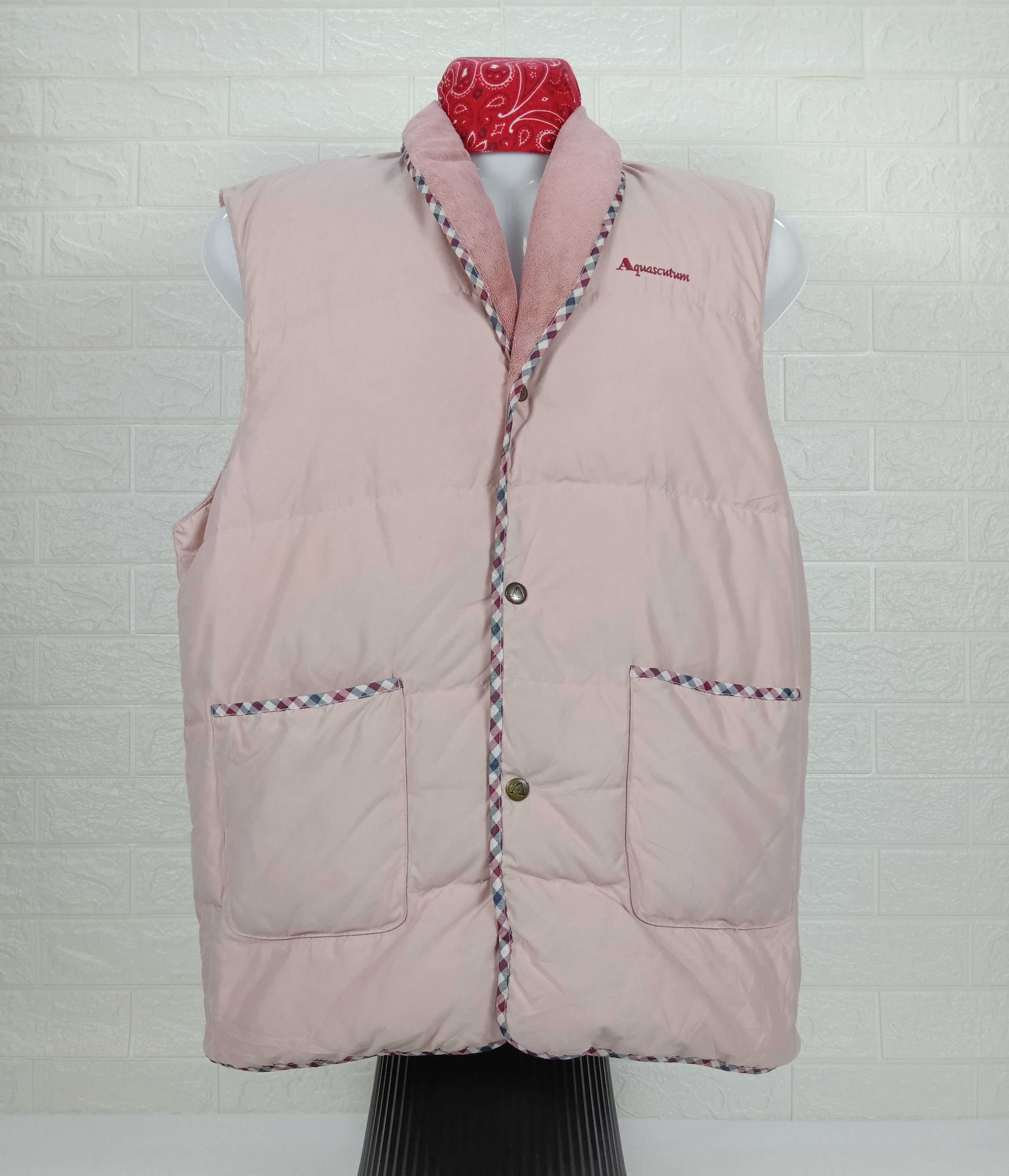 Aquascutum Vintage Aquascutum Puffer Vest Size US XL / EU 56 / 4 - 1 Thumbnail