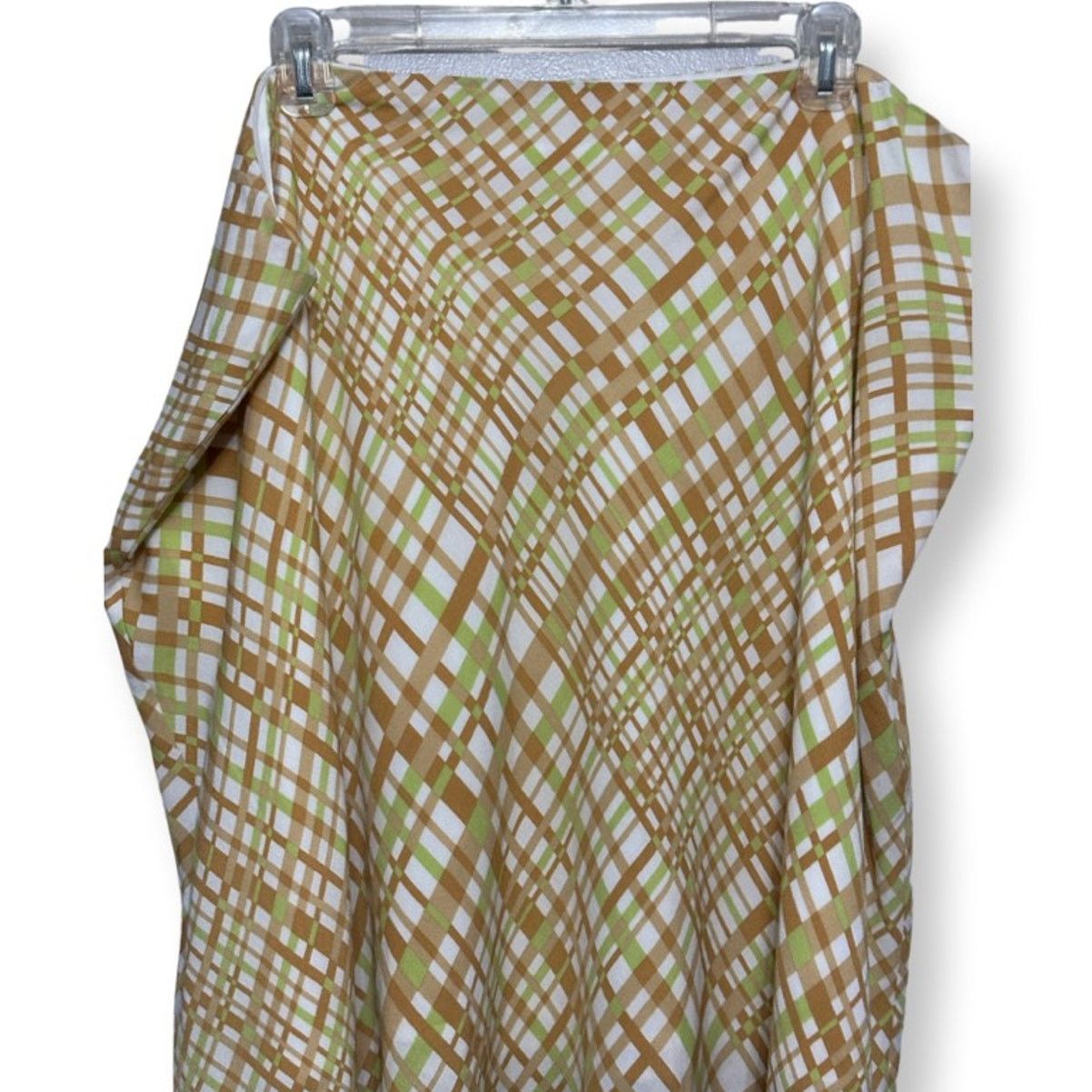 BP. BP. Straight Skirt Knee Length Zipper Plaid Multi 3X NWOT Size 42" / US 20 - 4 Thumbnail