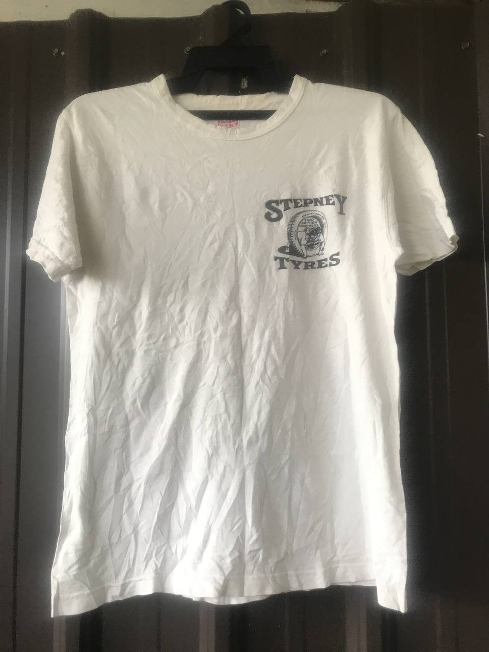 Cushman × Japanese Brand Cushman Stepney Tyres Tee Freewheelers Mister Freedom Style Size US S / EU 44-46 / 1 - 3 Thumbnail