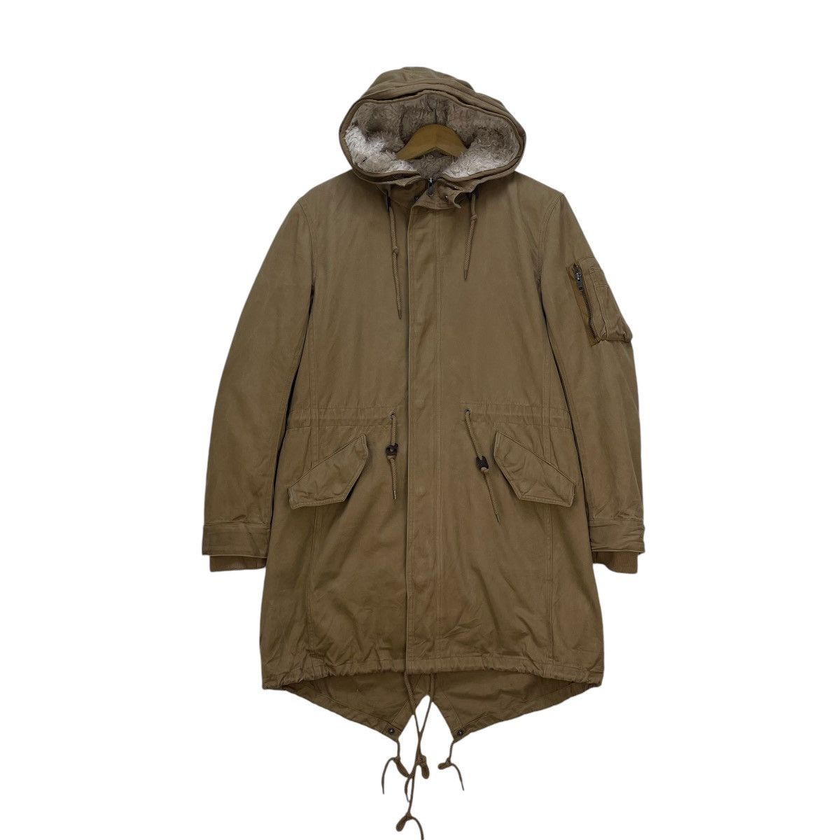 Japanese Brand × Tornado Mart 💥Blue Tornado Fishtail Parka Detachable Inner Field Jacket Size US M / EU 48-50 / 2 - 1 Thumbnail