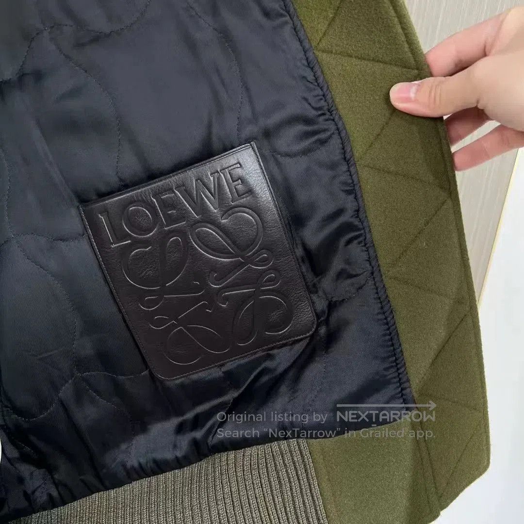 Loewe Loewe Wool Blended Embroidered Jacket. Size US XXL / EU 58 / 5 - 5 Thumbnail
