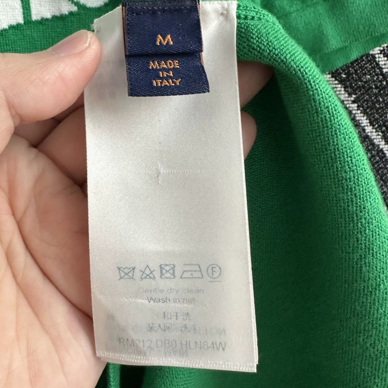 Louis Vuitton LV Green Knit T-Shirt M 99 New Size US M / EU 48-50 / 2 - 5 Thumbnail
