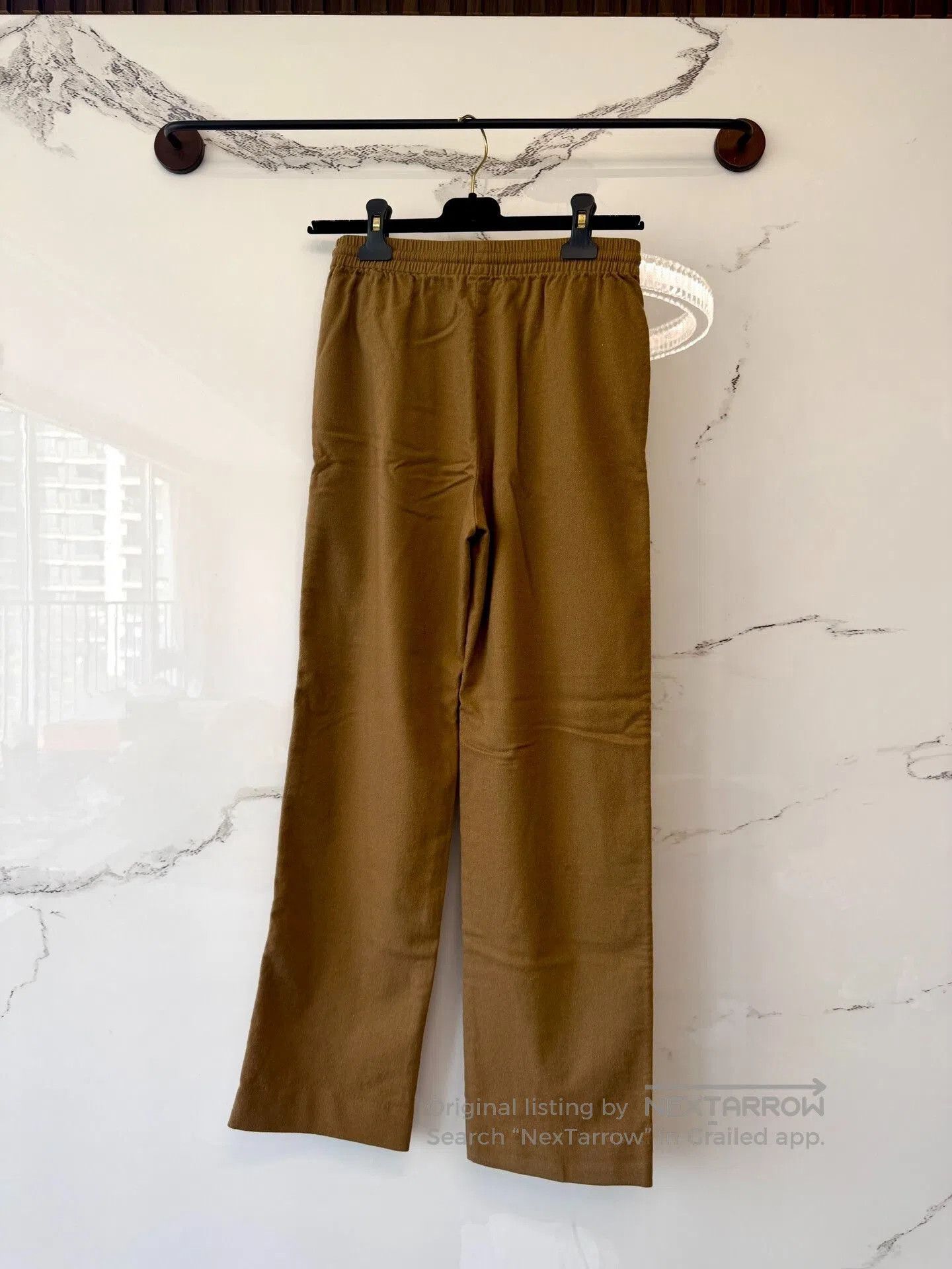 Celine celine brown cashmere casual pants. Size 35" - 2 Thumbnail