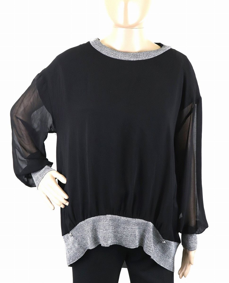 Chanel Chanel Chanel Coco Chanel Button Chiffon Pullover Others Tops DUTY FREE for USA Size ONE SIZE - 1 Thumbnail