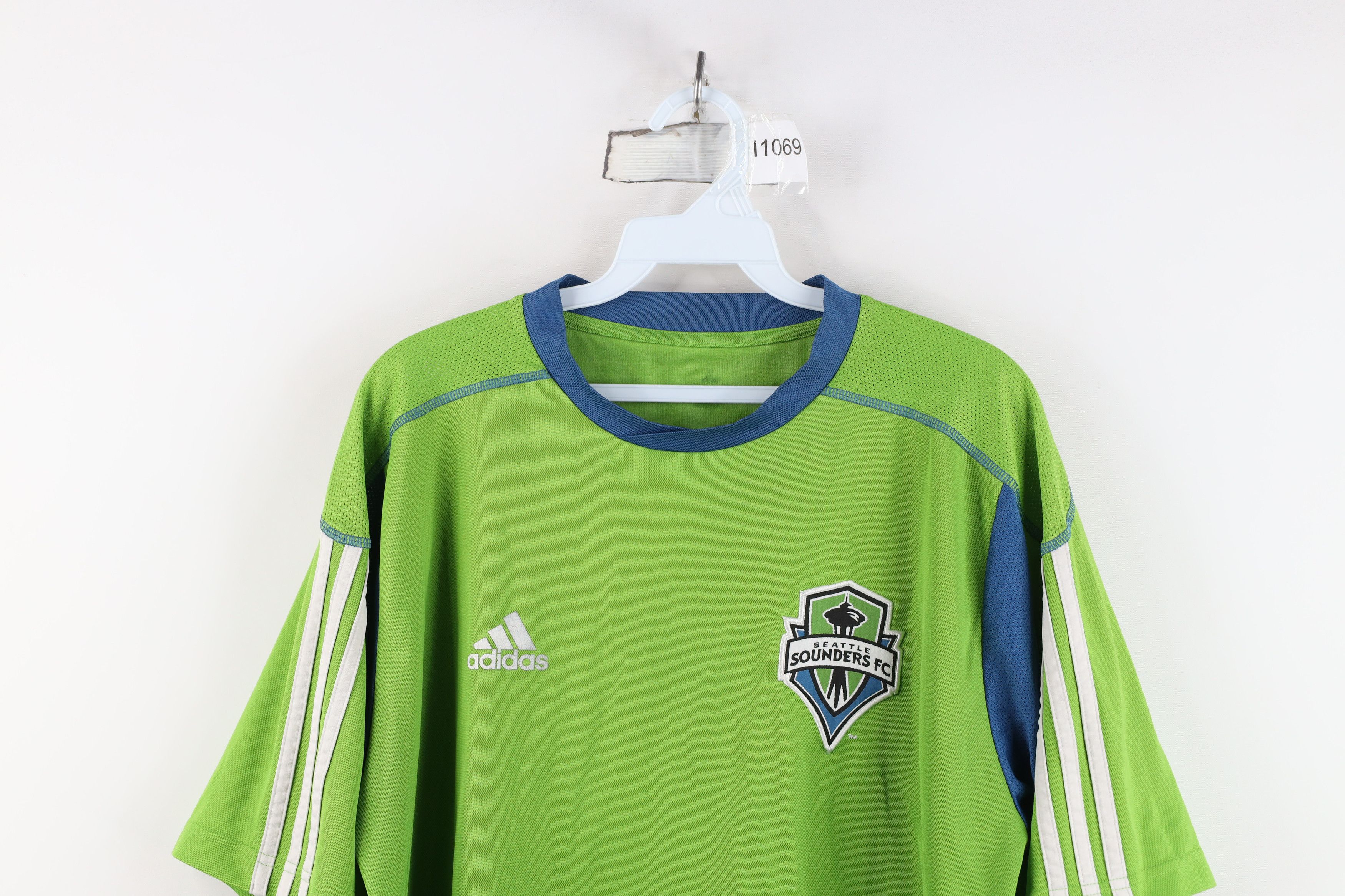 Adidas Vintage Y2K Adidas Sounders FC Soccer Football Jersey Size US L / EU 52-54 / 3 - 2 Thumbnail