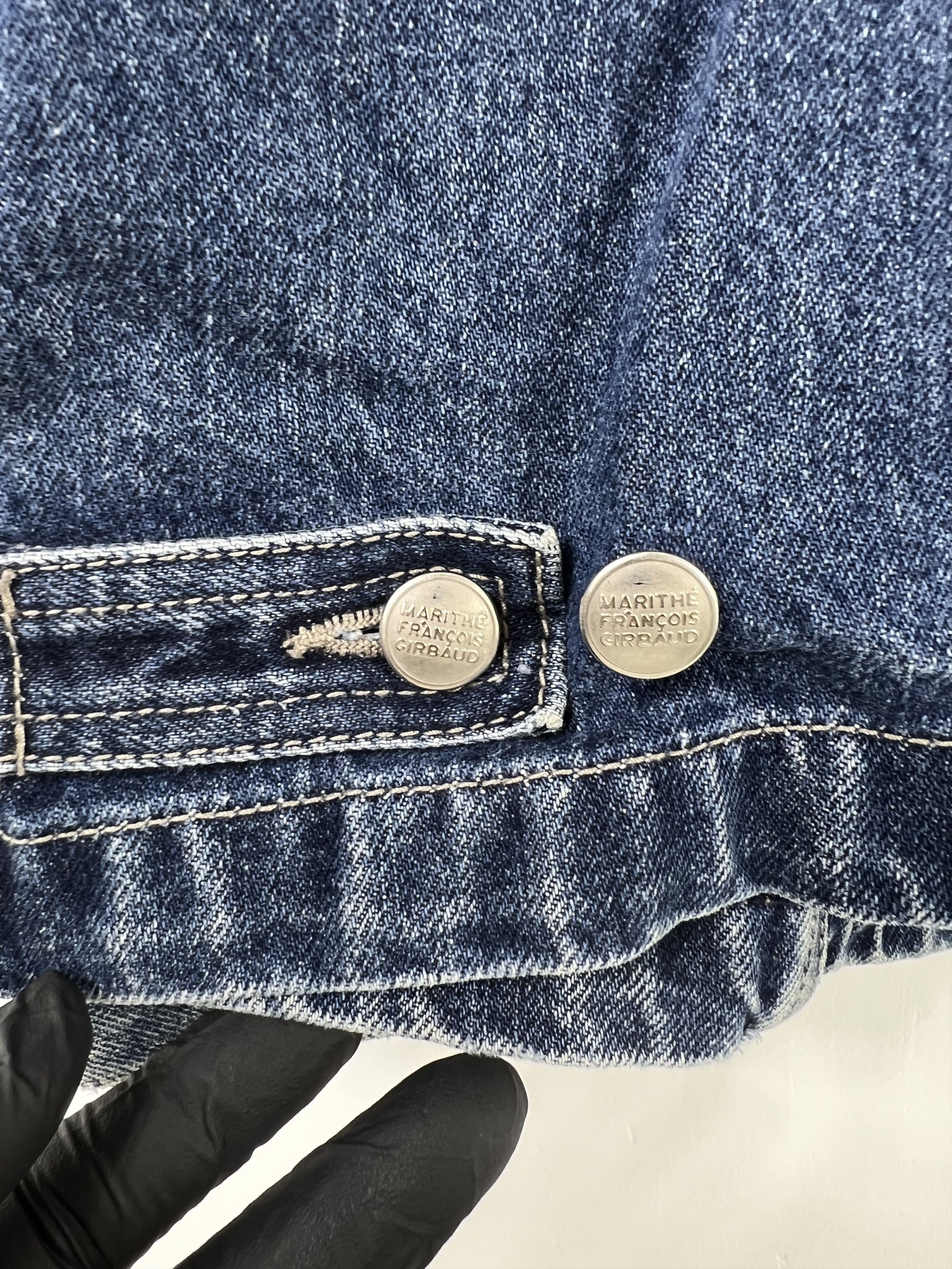 Marithe + Francois Girbaud Vintage Marithe Francois Girbaud Denim Jacket (XXL) JK099 Size US XXL / EU 58 / 5 - 11 Thumbnail