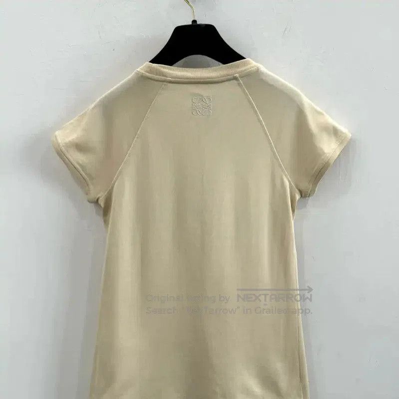 Loewe LOEWE Brown Cotton T-Shirt for Women . Size S / US 4 / IT 40 - 3 Thumbnail