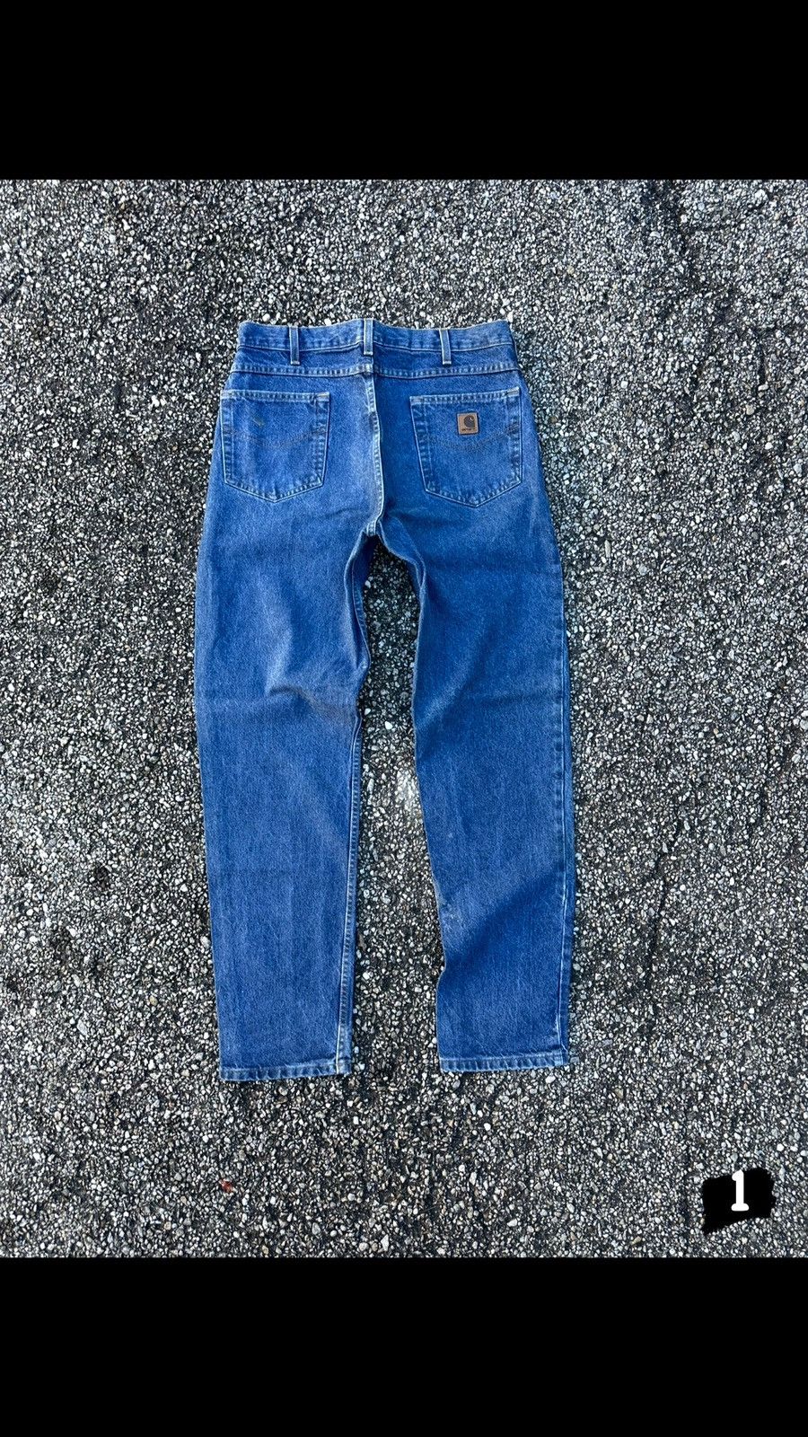 Carhartt Vintage Rare Cargo Carhartt Blue Jeans Size US 36 / EU 52 - 16 Thumbnail