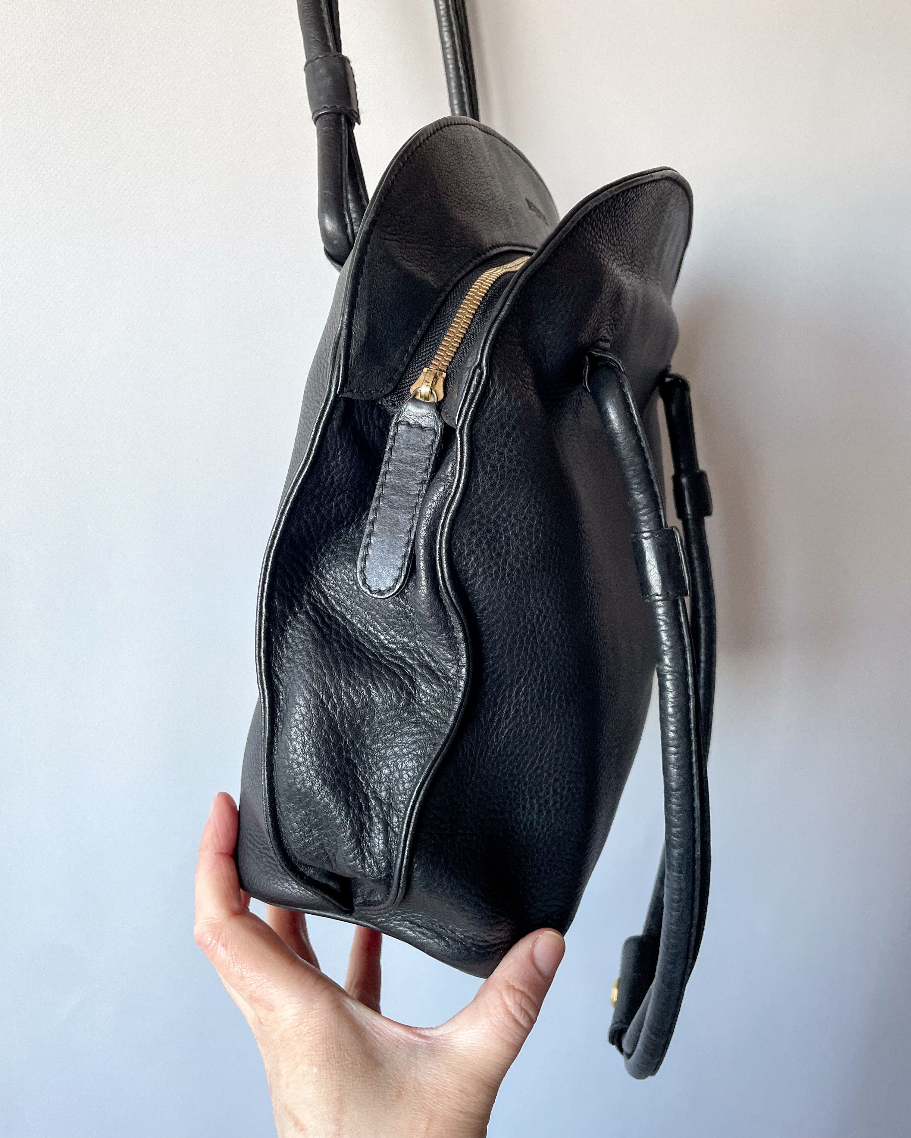 Jil Sander Jil Sander Black Leather Shoulder Bag Size ONE SIZE - 4 Thumbnail