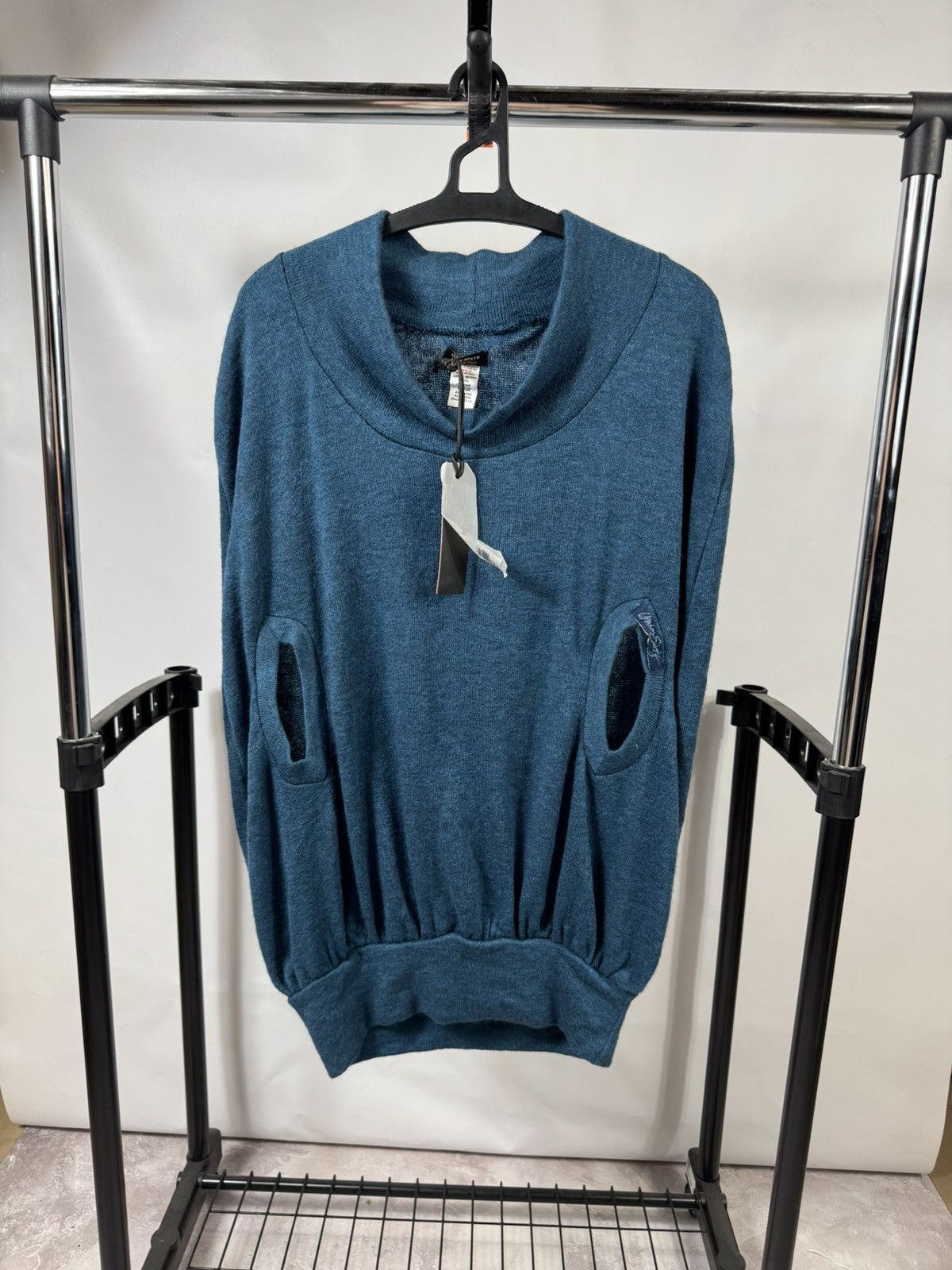 Miss Sixty NWT Miss Sixty Sleeveless Cotton Knit Sweater Top,Cozy Fit Size XL / US 12-14 / IT 48-50 - 1 Thumbnail