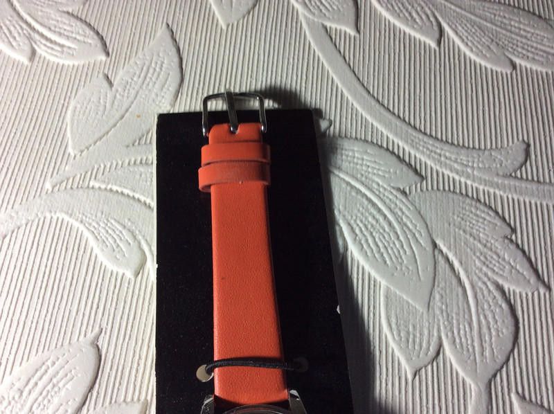 Designer Limit men's white dial red leather strap watch Size ONE SIZE - 6 Thumbnail