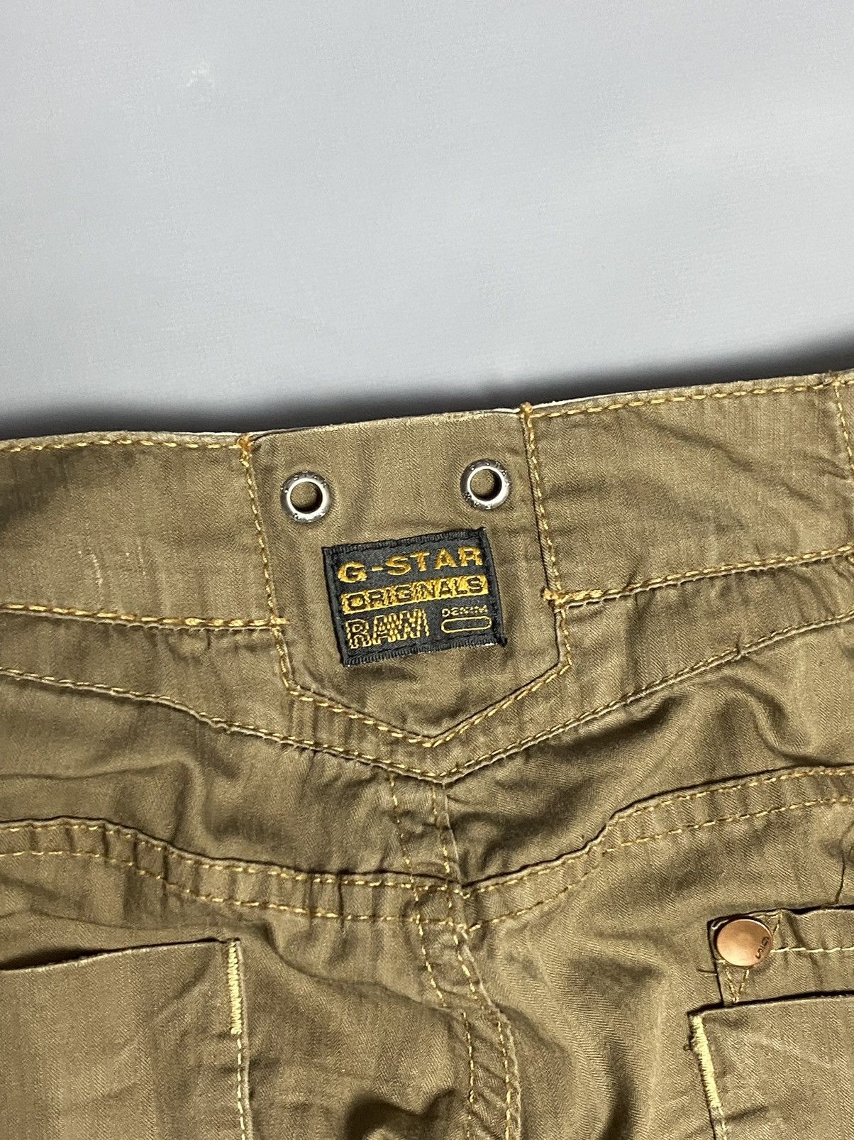G-Star G-Star RAW Lance Capri Pants Women W27 Brown Utilit Military Size 27" / US 4 / IT 40 - 13 Thumbnail